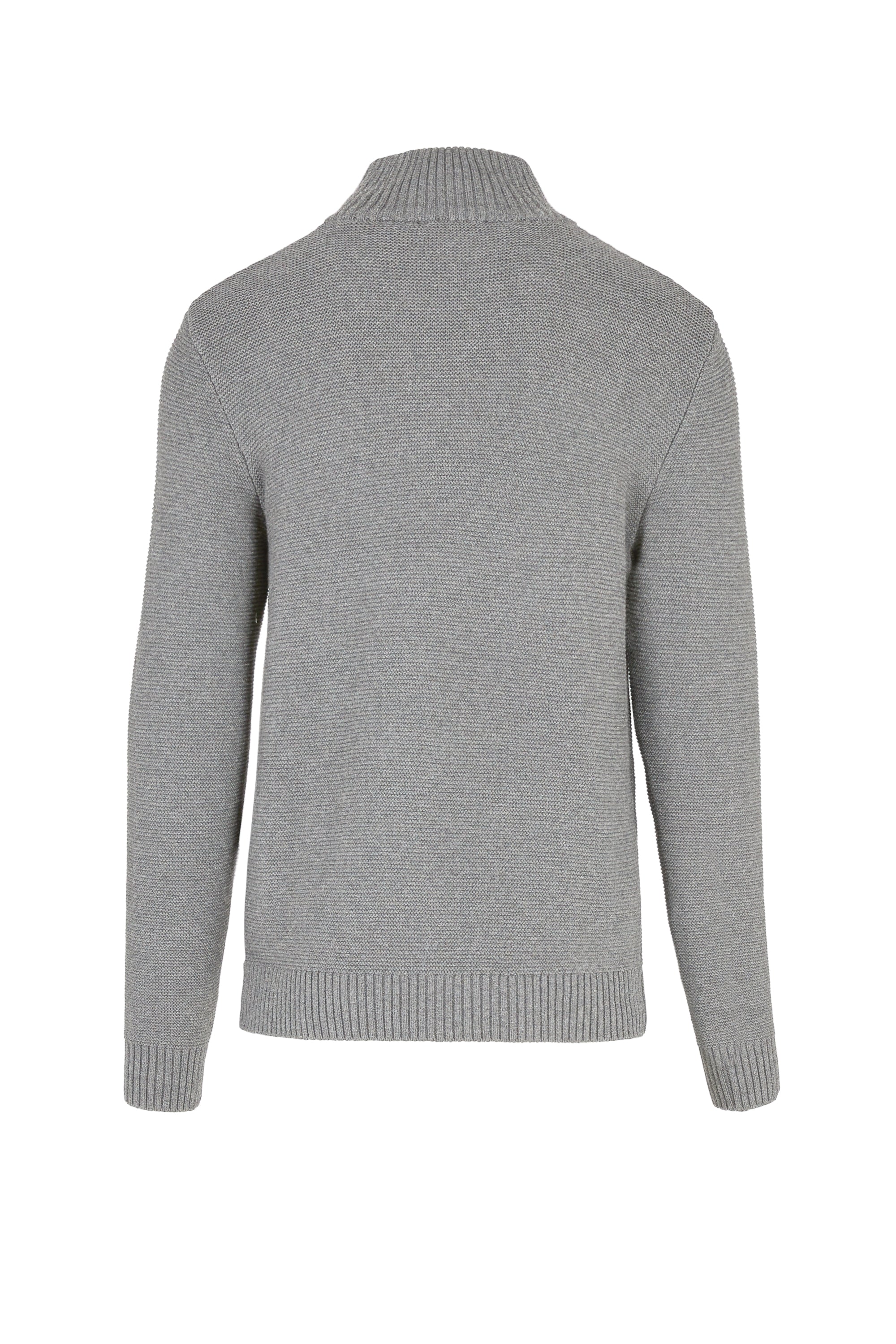 Maglione con collo alto e zip - Image 10