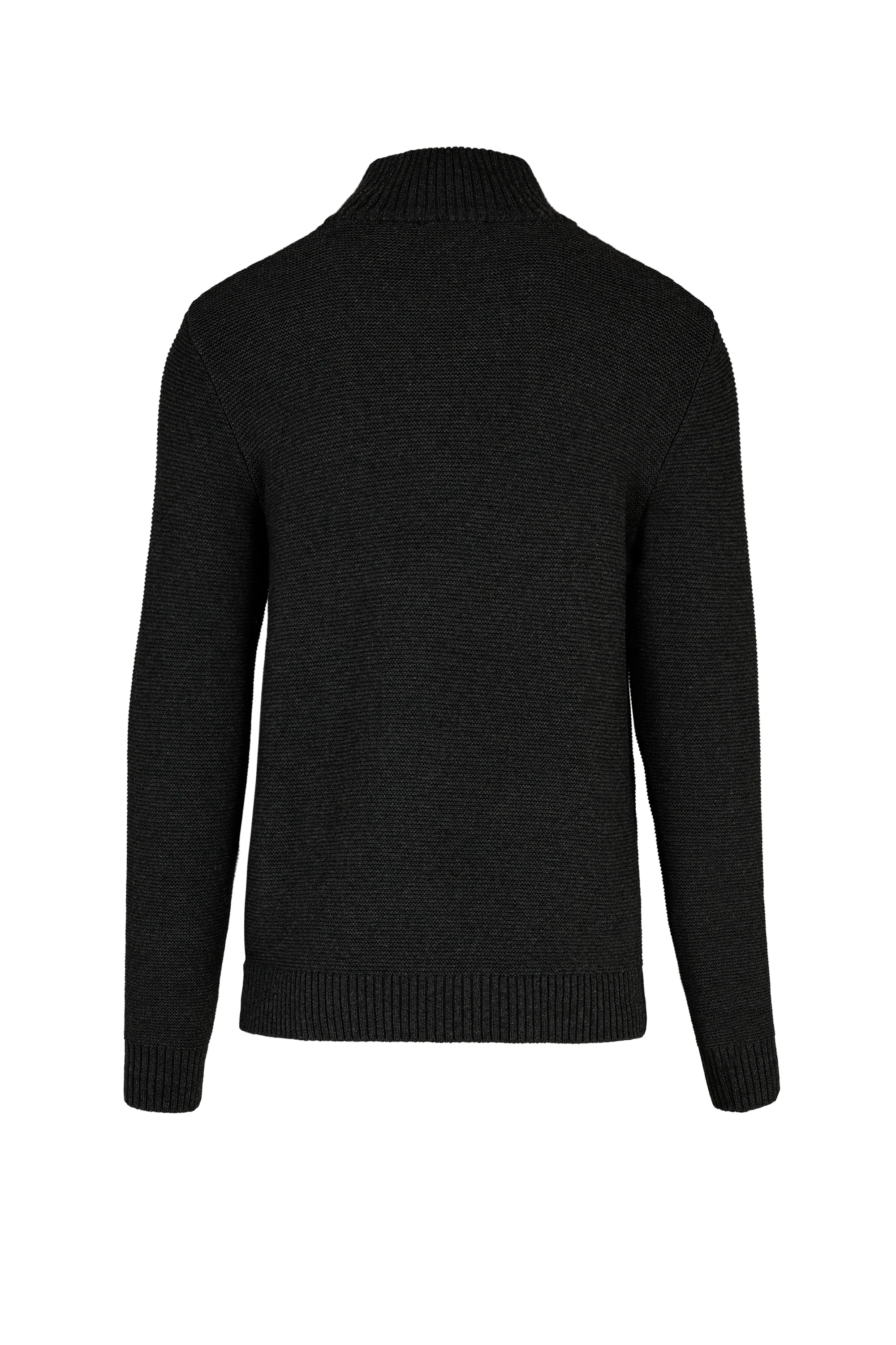 Maglione con collo alto e zip - Image 14