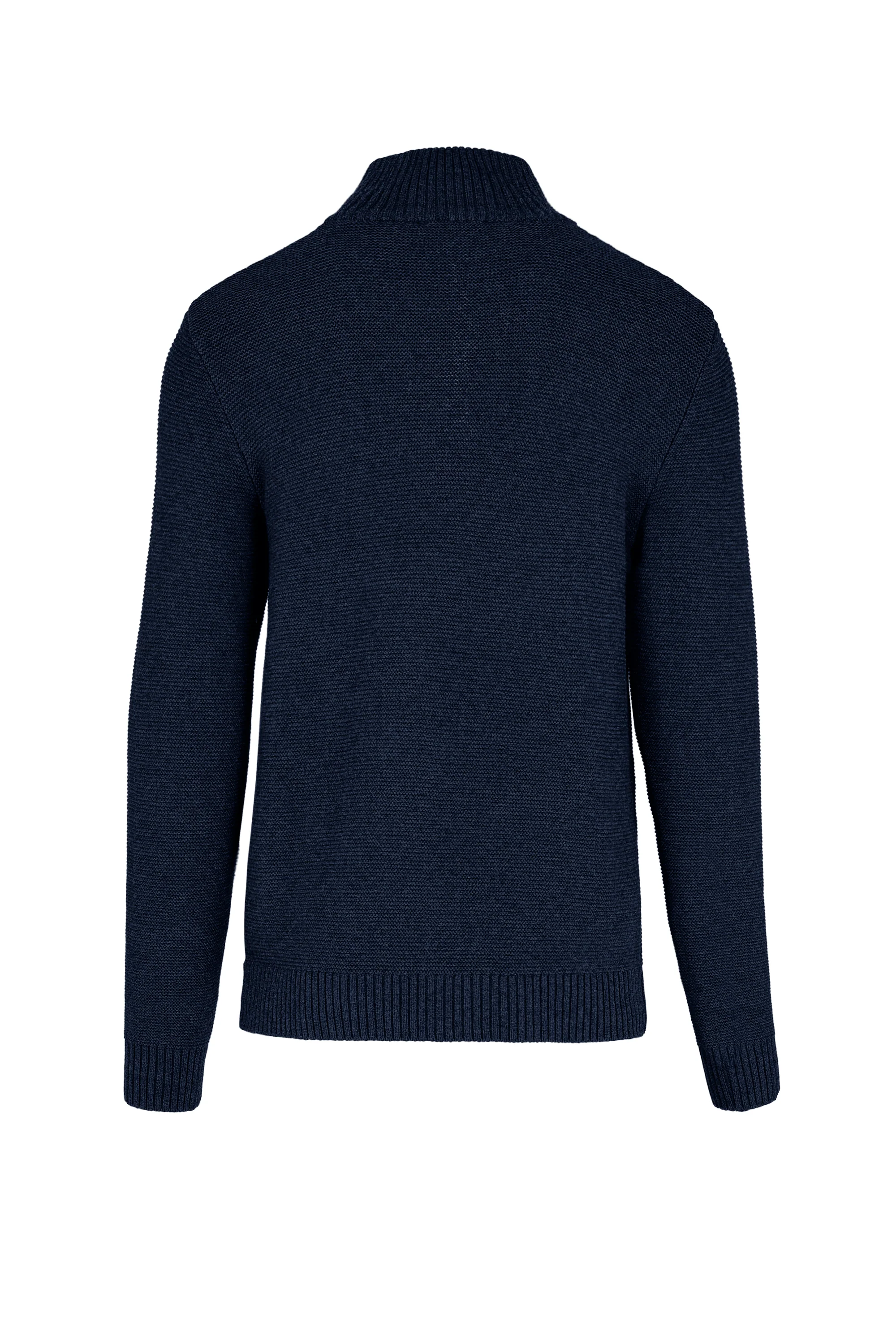 Maglione con collo alto e zip - Image 16