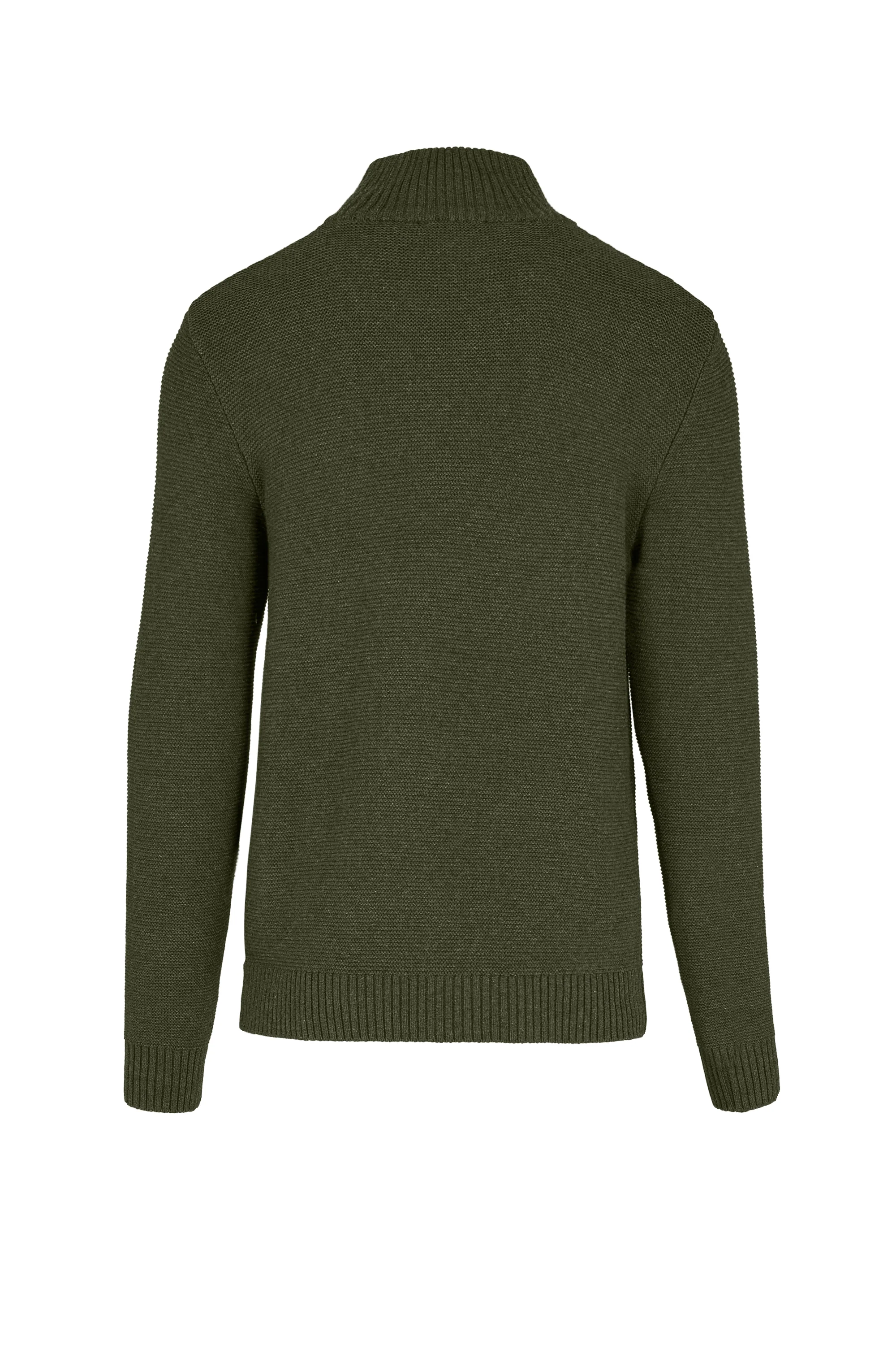 Maglione con collo alto e zip - Image 18