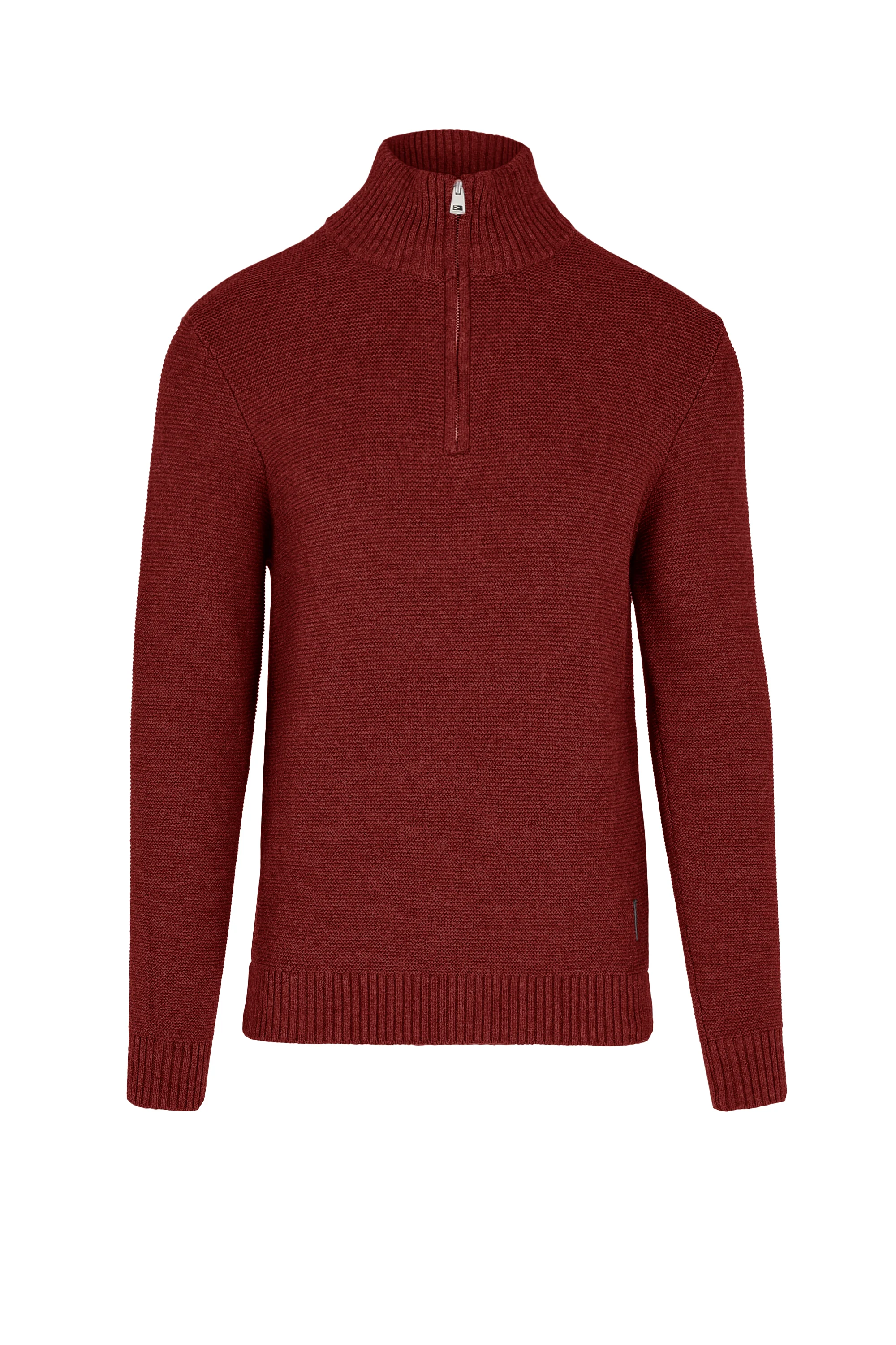 Maglione con collo alto e zip - Image 19