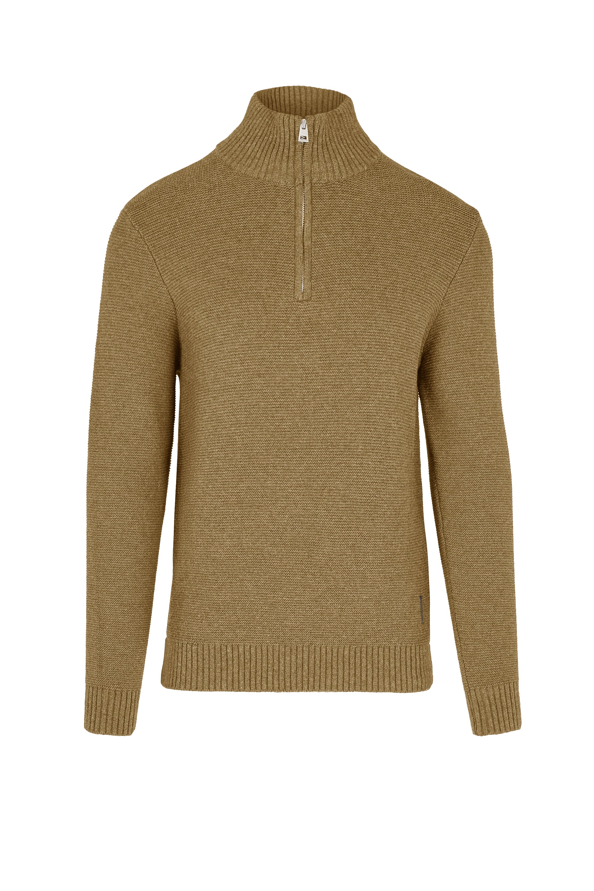 Maglione con collo alto e zip - Image 5