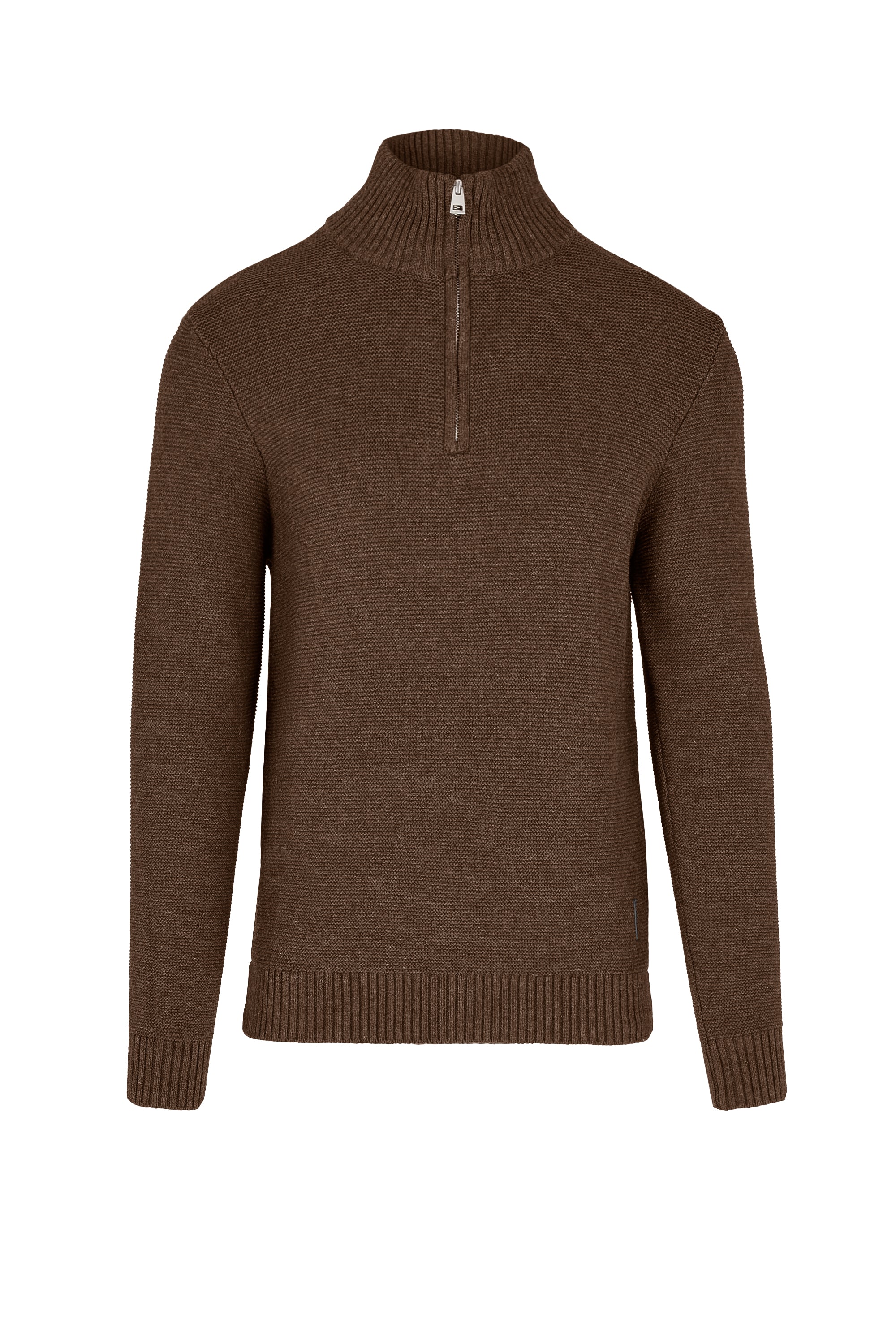 Maglione con collo alto e zip - Image 7