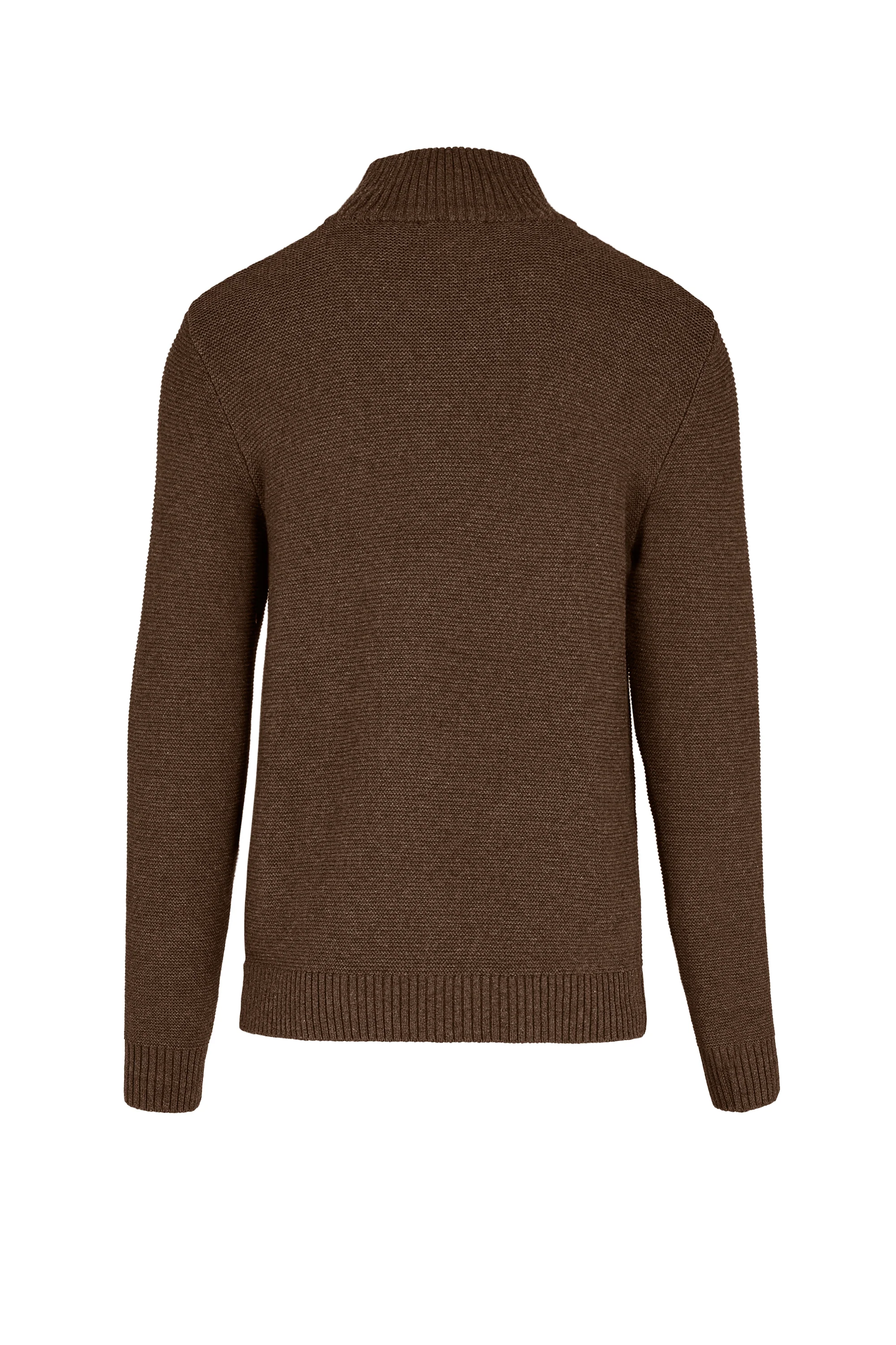 Maglione con collo alto e zip - Image 8