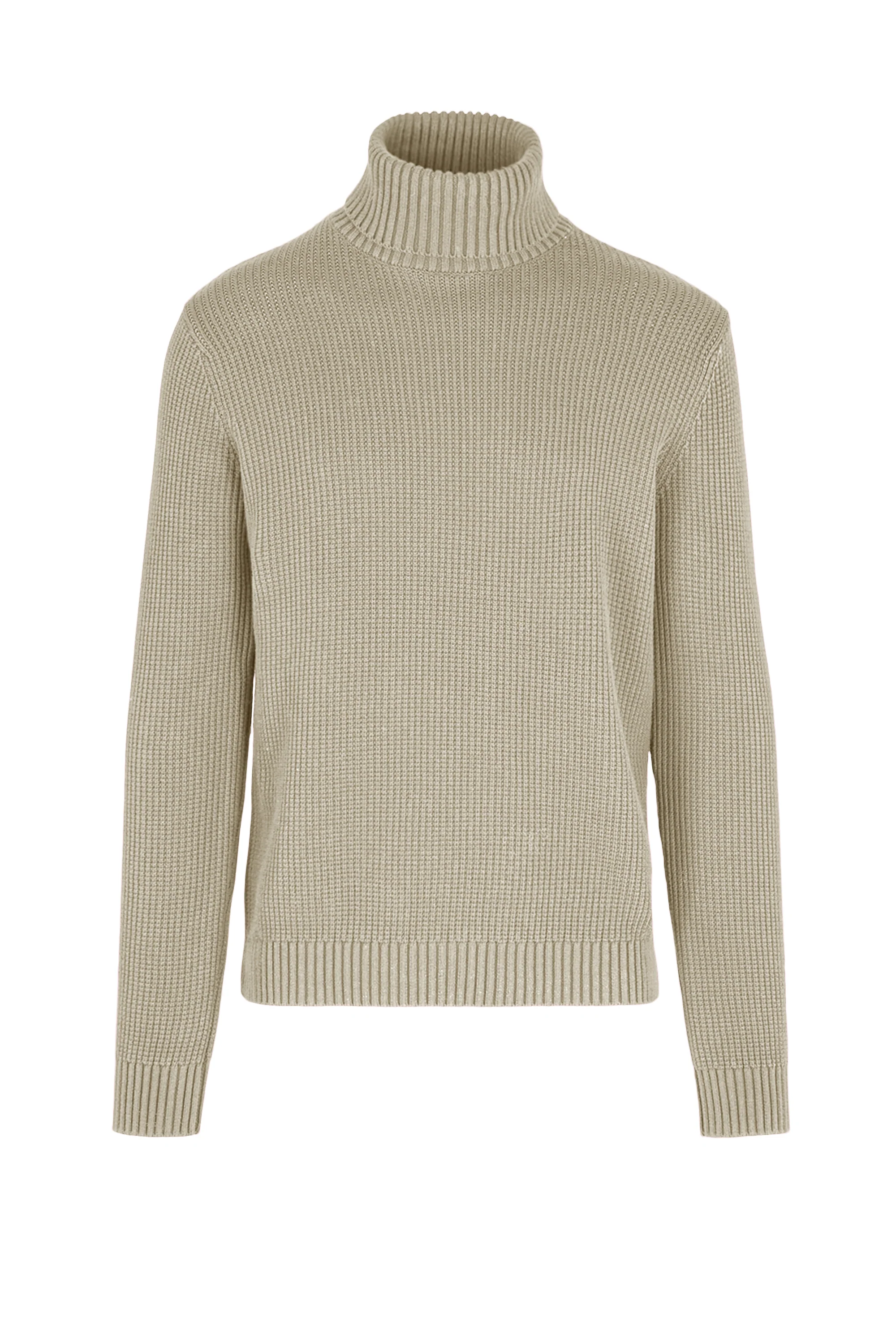 Maglione con collo alto in misto cotone - Image 3