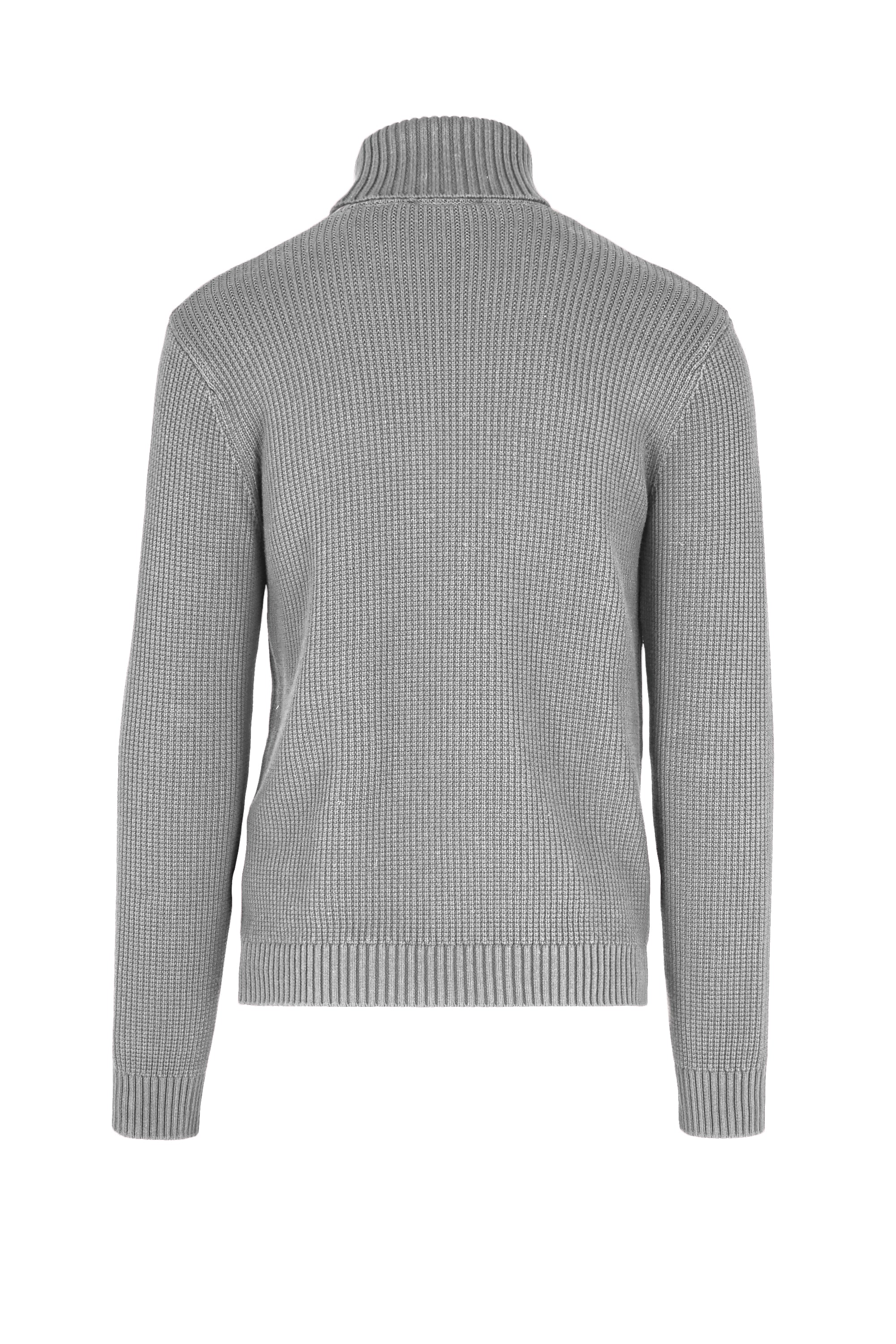 Maglione con collo alto in misto cotone - Image 6