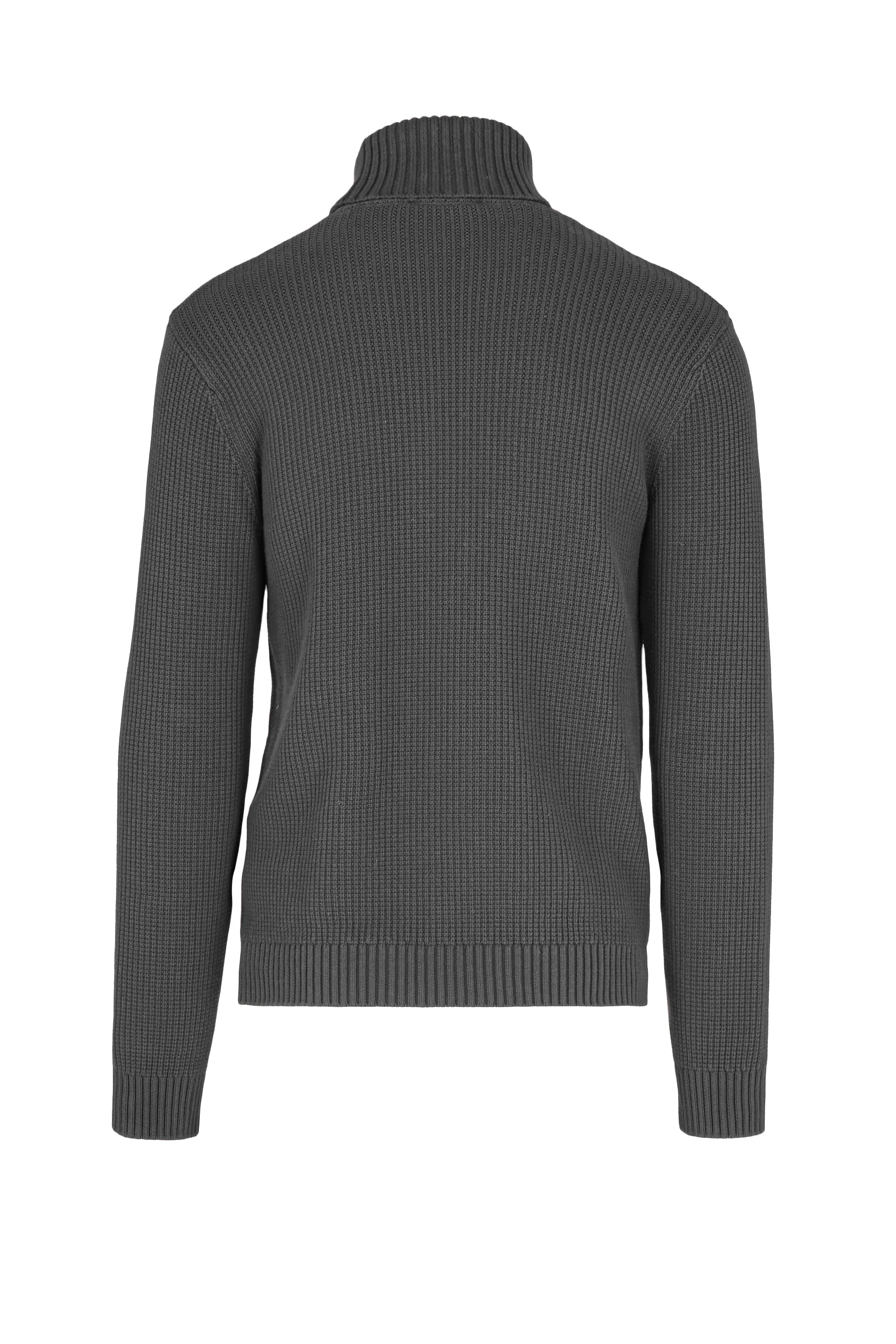 Maglione con collo alto in misto cotone - Image 8