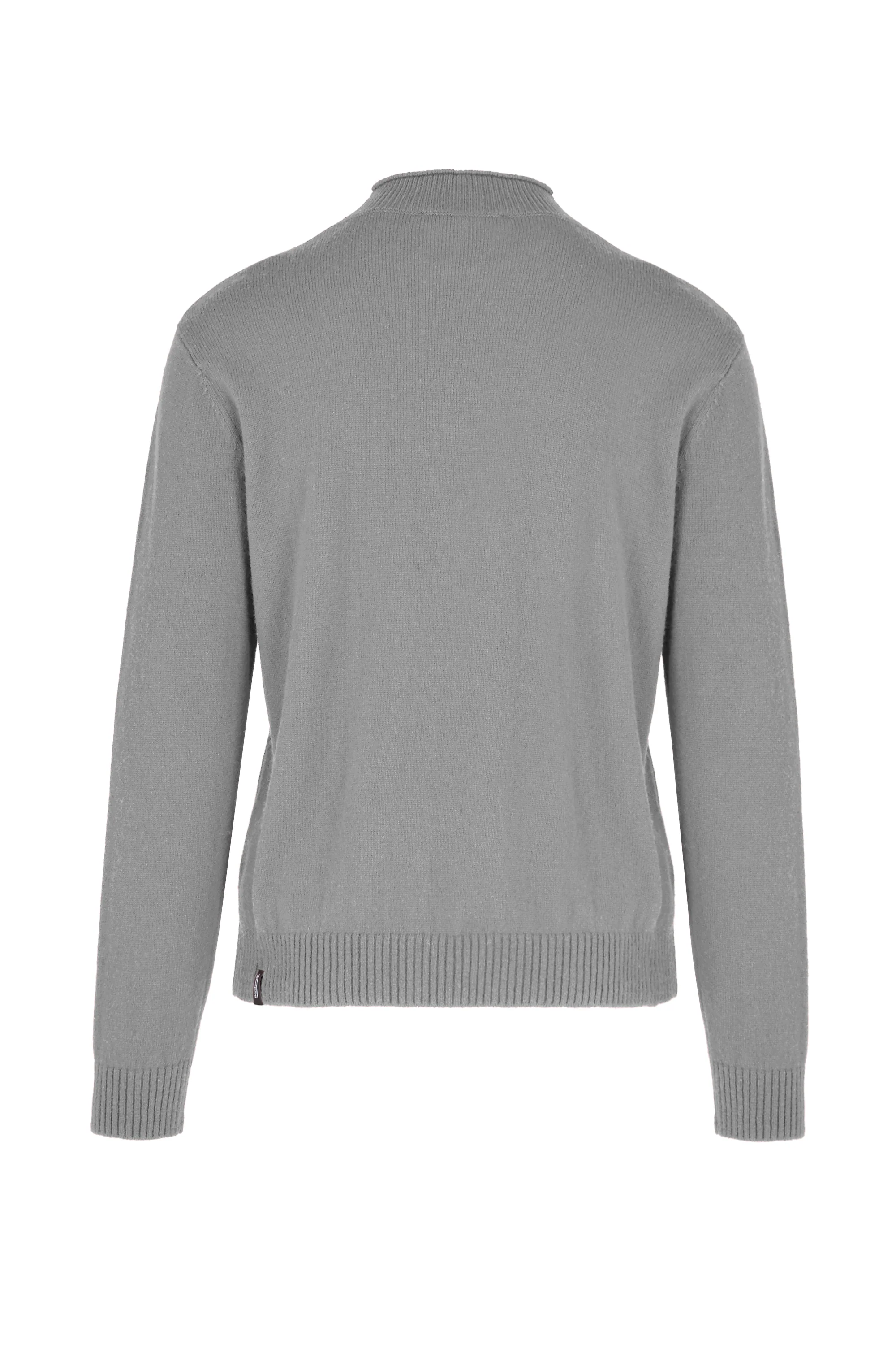 Maglione con collo lupetto in lana merino - Image 11