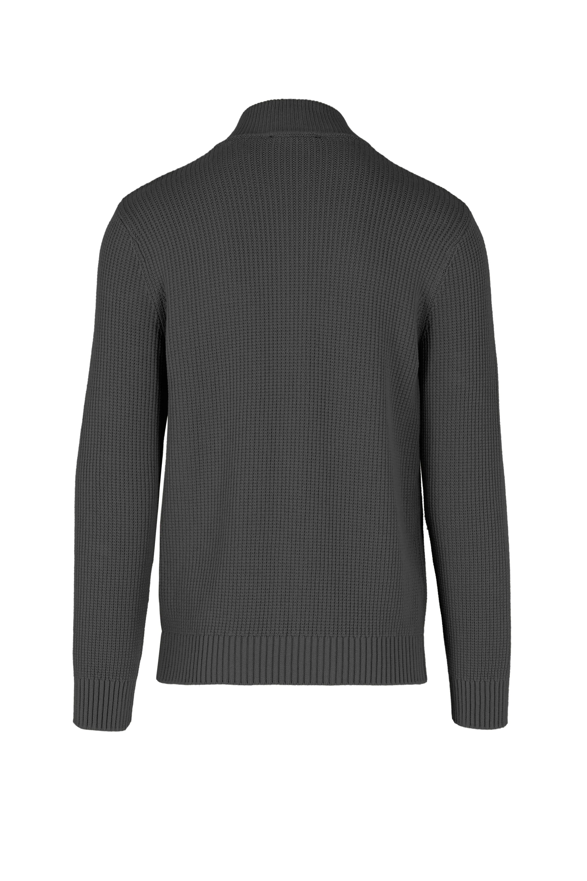 Maglione con zip e collo alto - Image 6