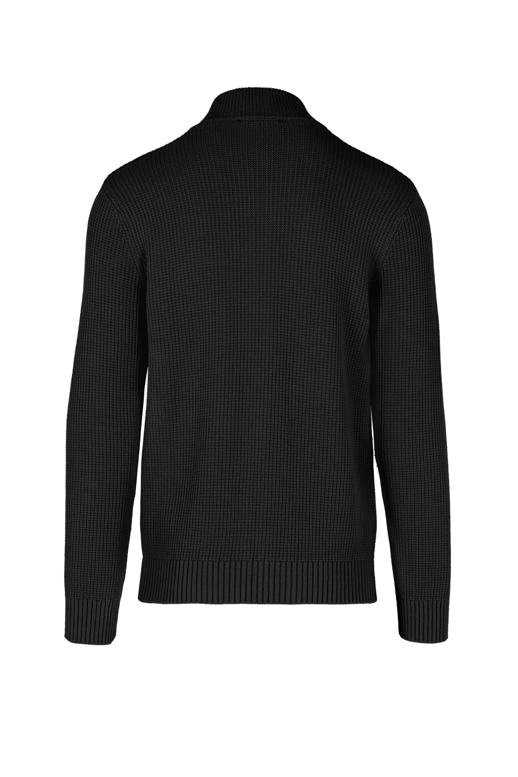 Maglione con zip e collo alto - Image 8