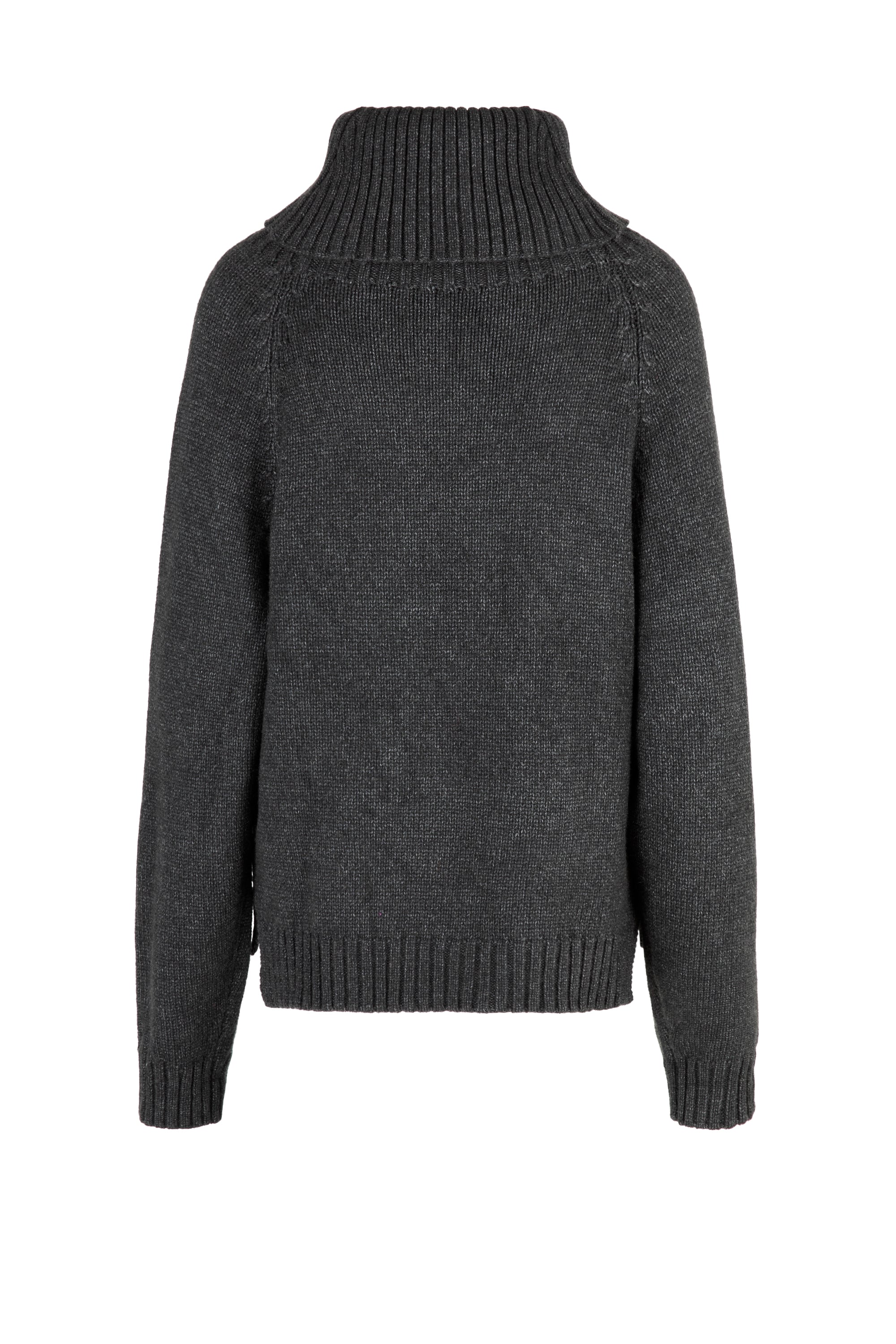Maglione corto a collo alto soft touch - Image 4