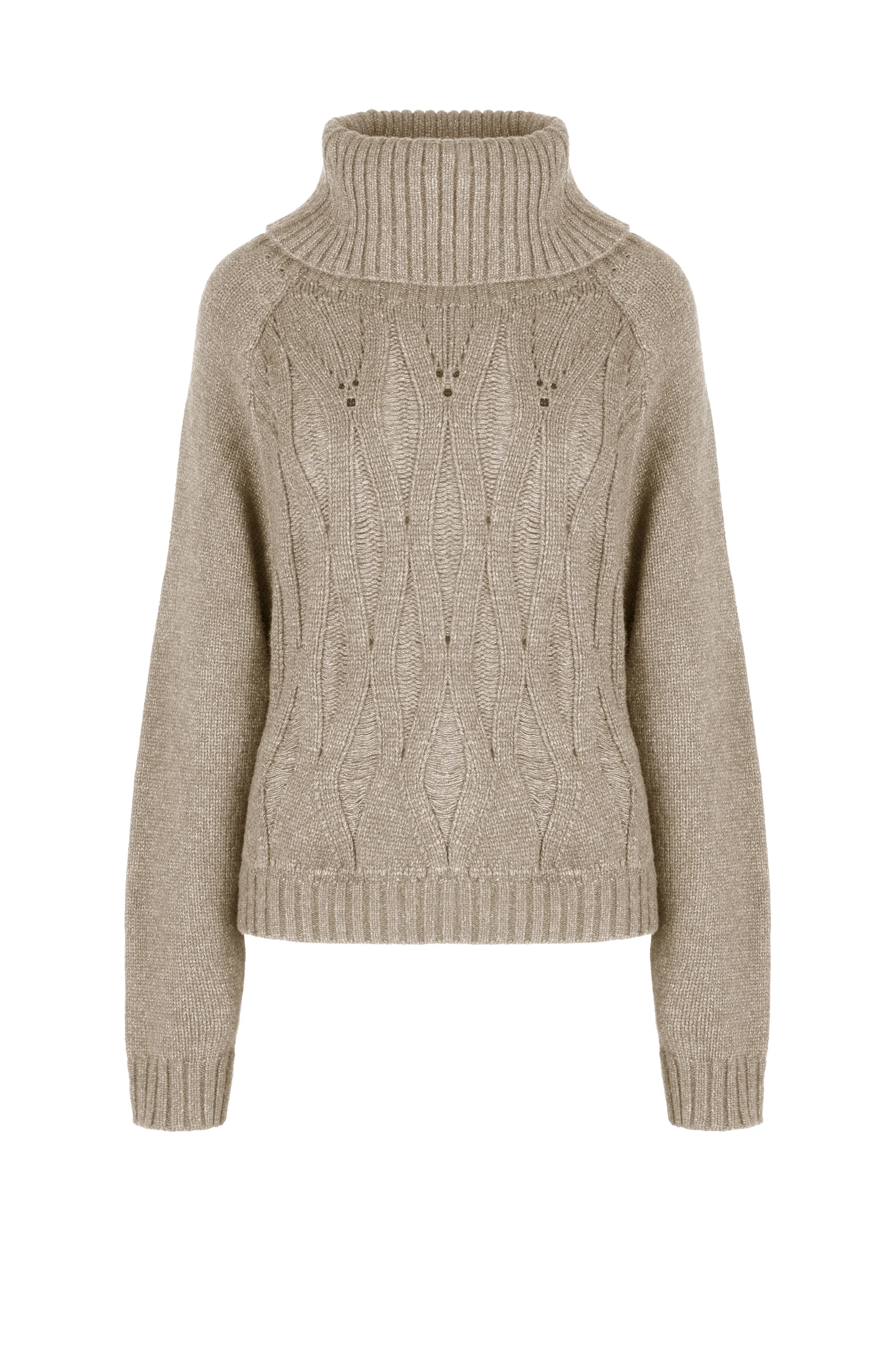 Maglione corto a collo alto soft touch - Image 5