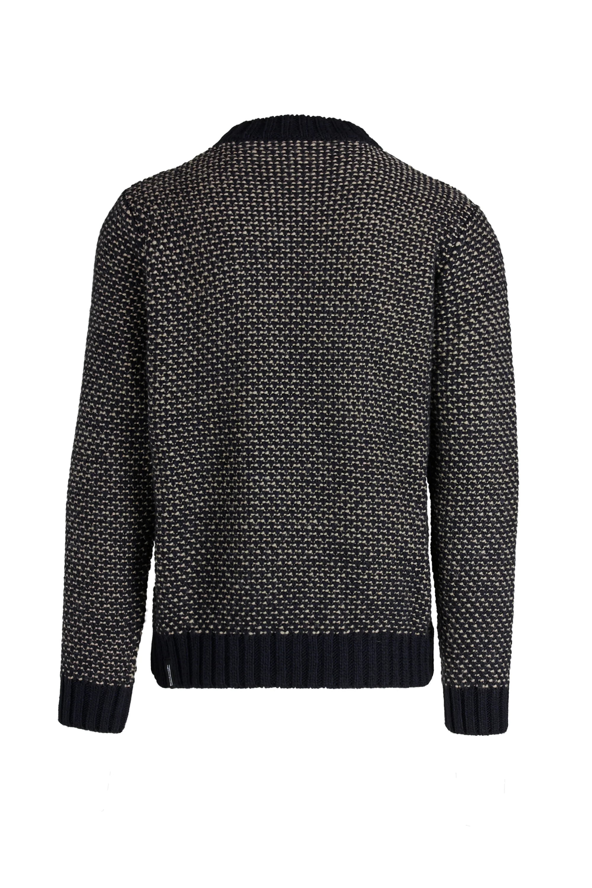 Maglione girocollo bicolore - Image 5