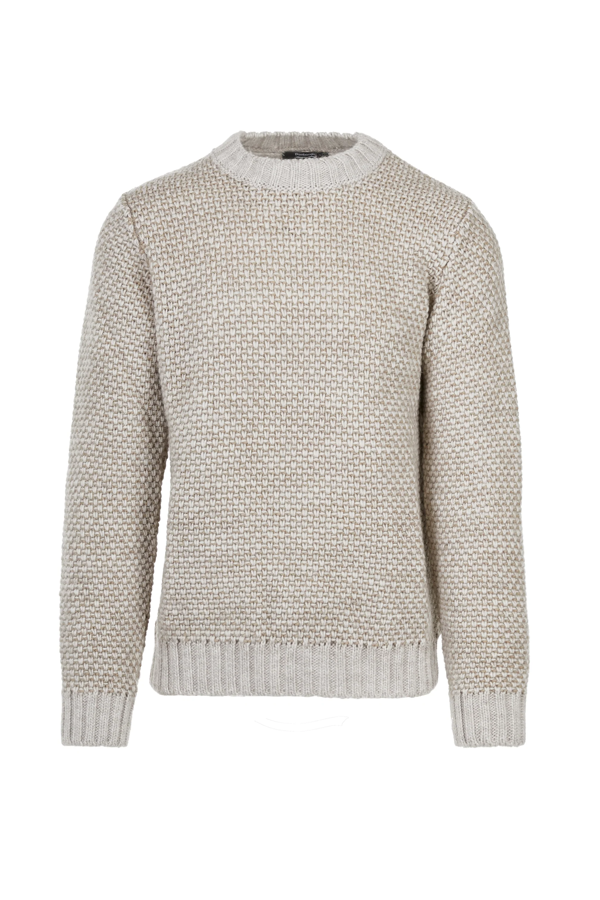 Maglione girocollo bicolore - Image 7
