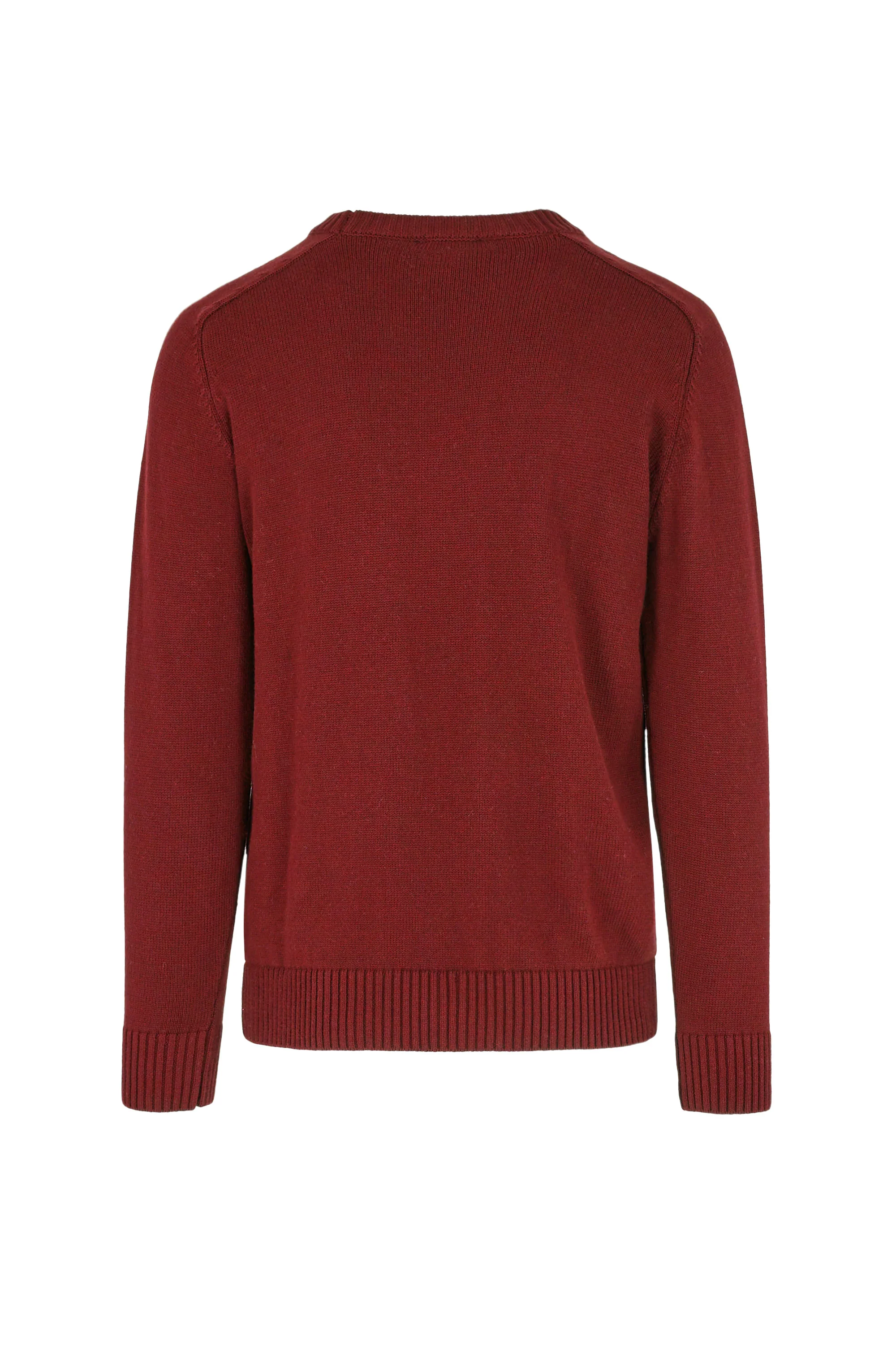 Maglione girocollo in cotone e nylon - Image 16