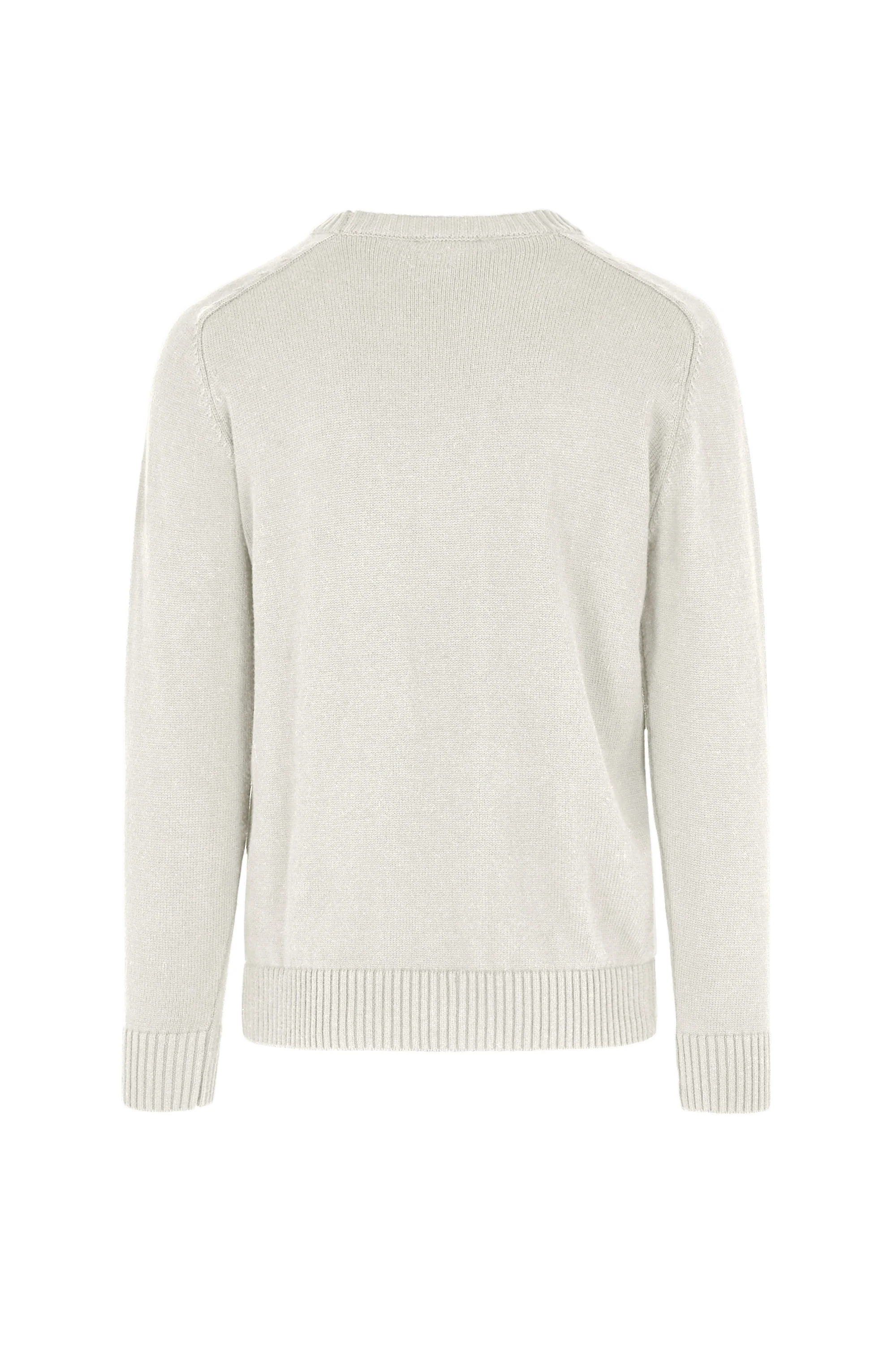 Maglione girocollo in cotone e nylon - Image 2