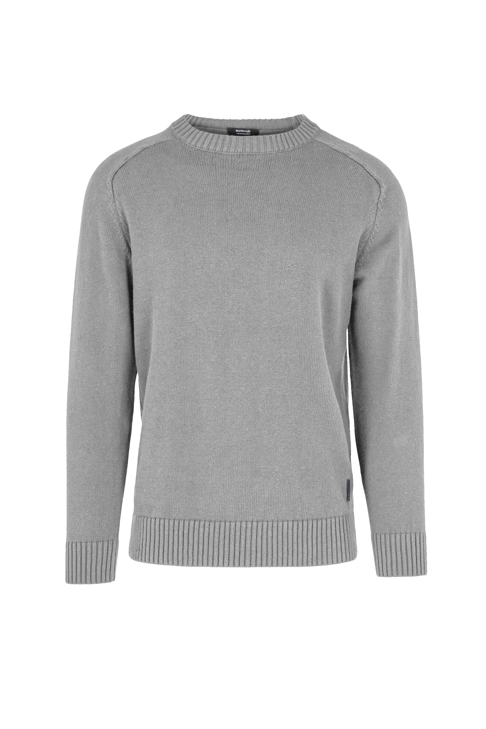 Maglione girocollo in cotone e nylon - Image 5