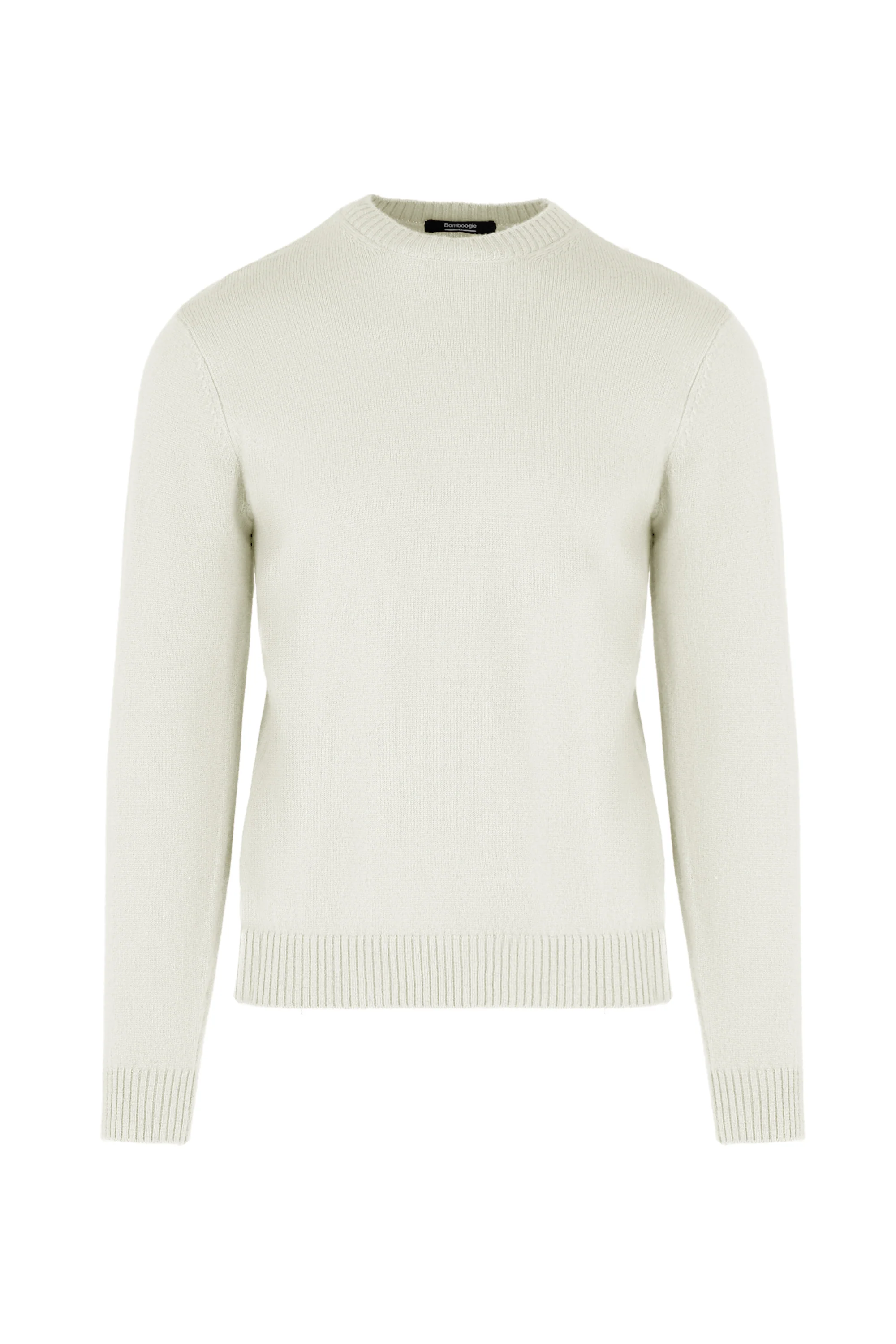 Maglione girocollo in lana merino