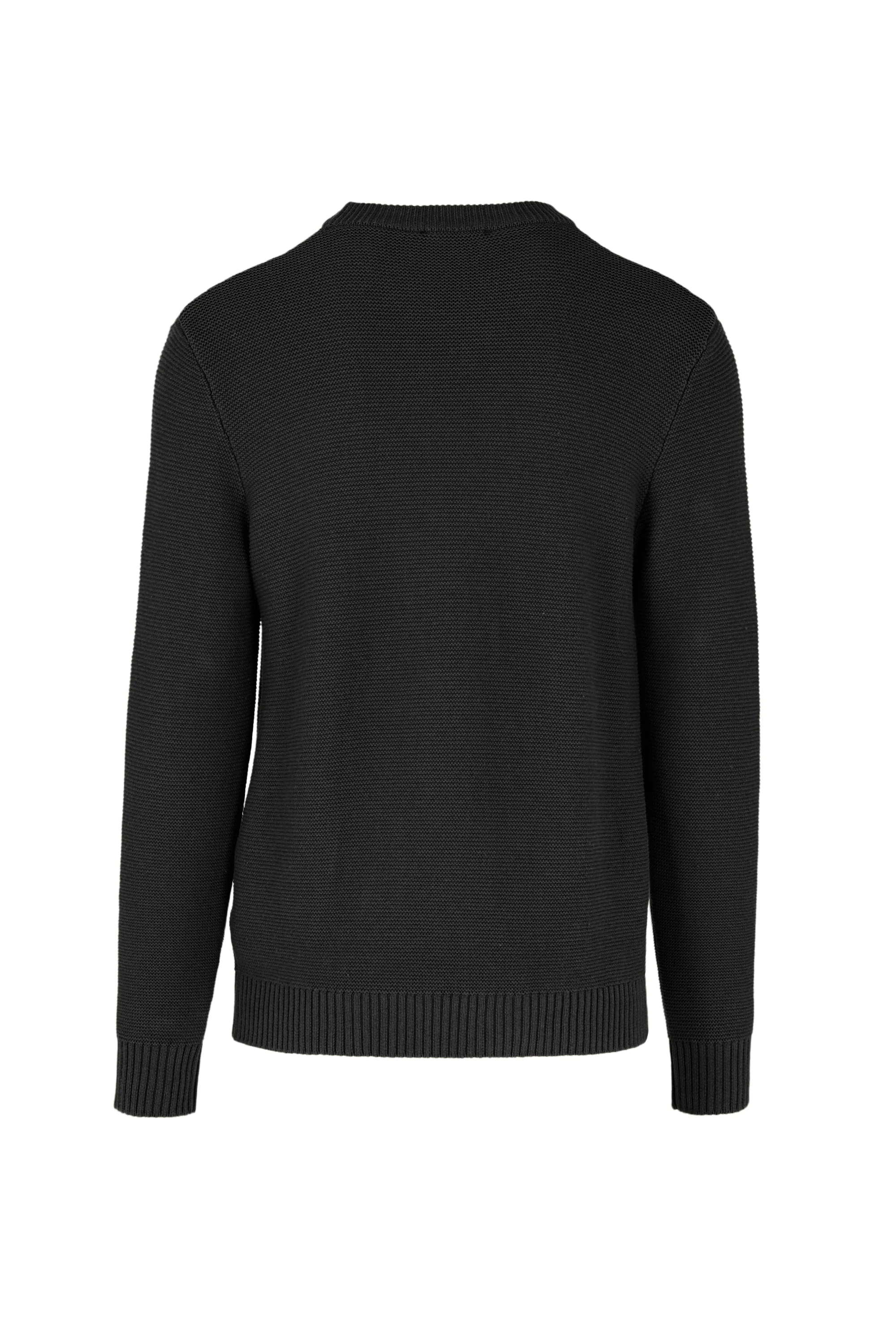 Maglione girocollo in maglia rasata a costine - Image 10