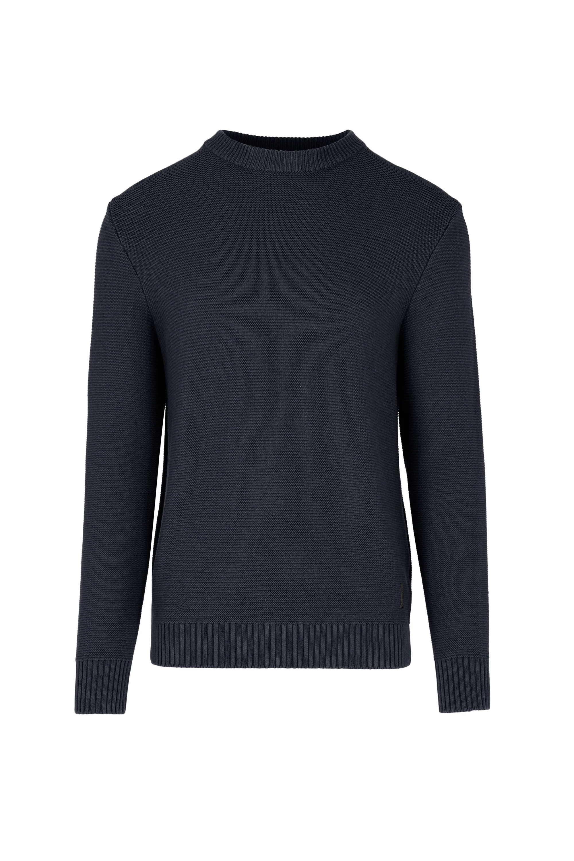 Maglione girocollo in maglia rasata a costine - Image 11