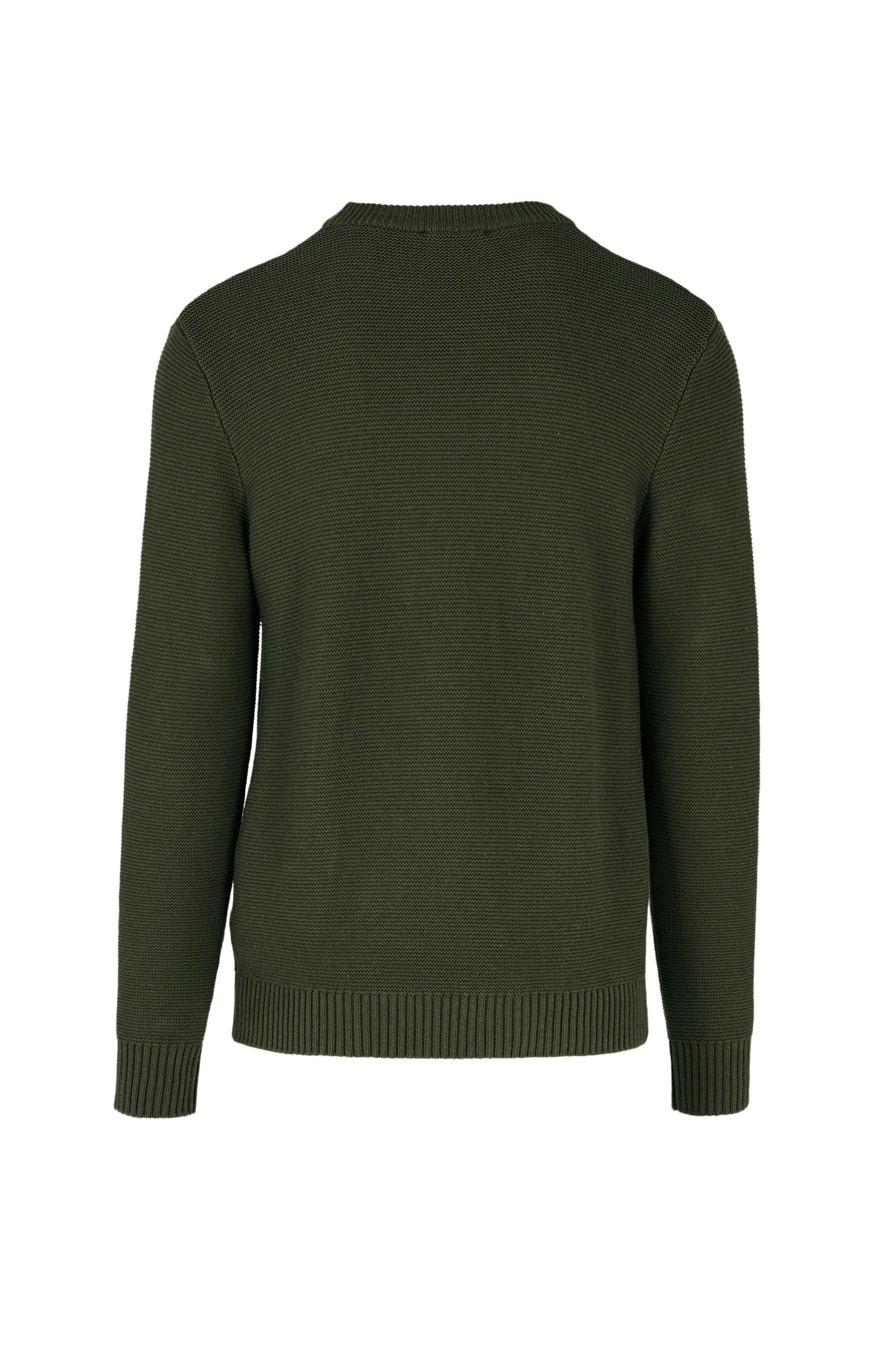 Maglione girocollo in maglia rasata a costine - Image 14