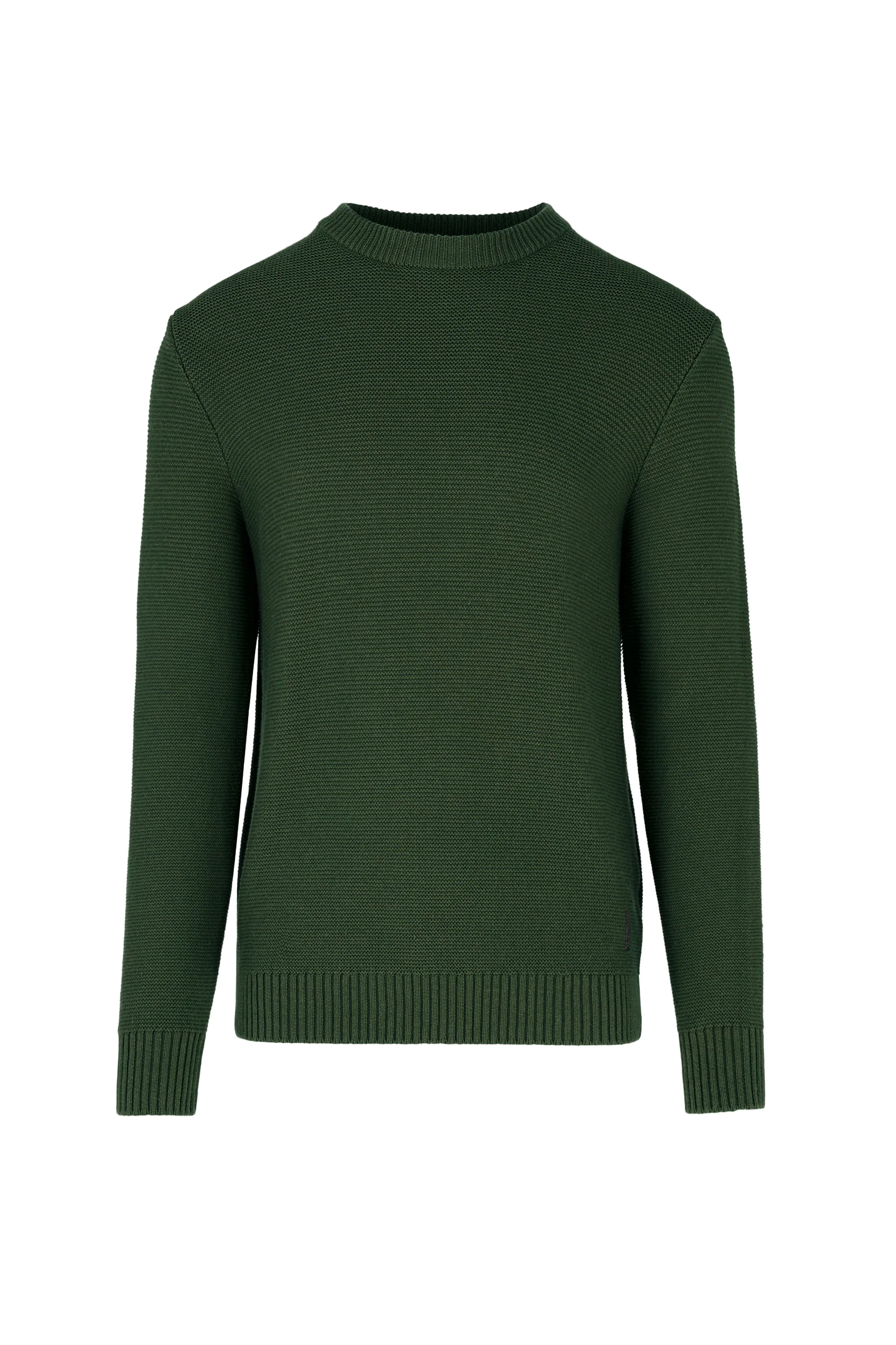 Maglione girocollo in maglia rasata a costine - Image 15