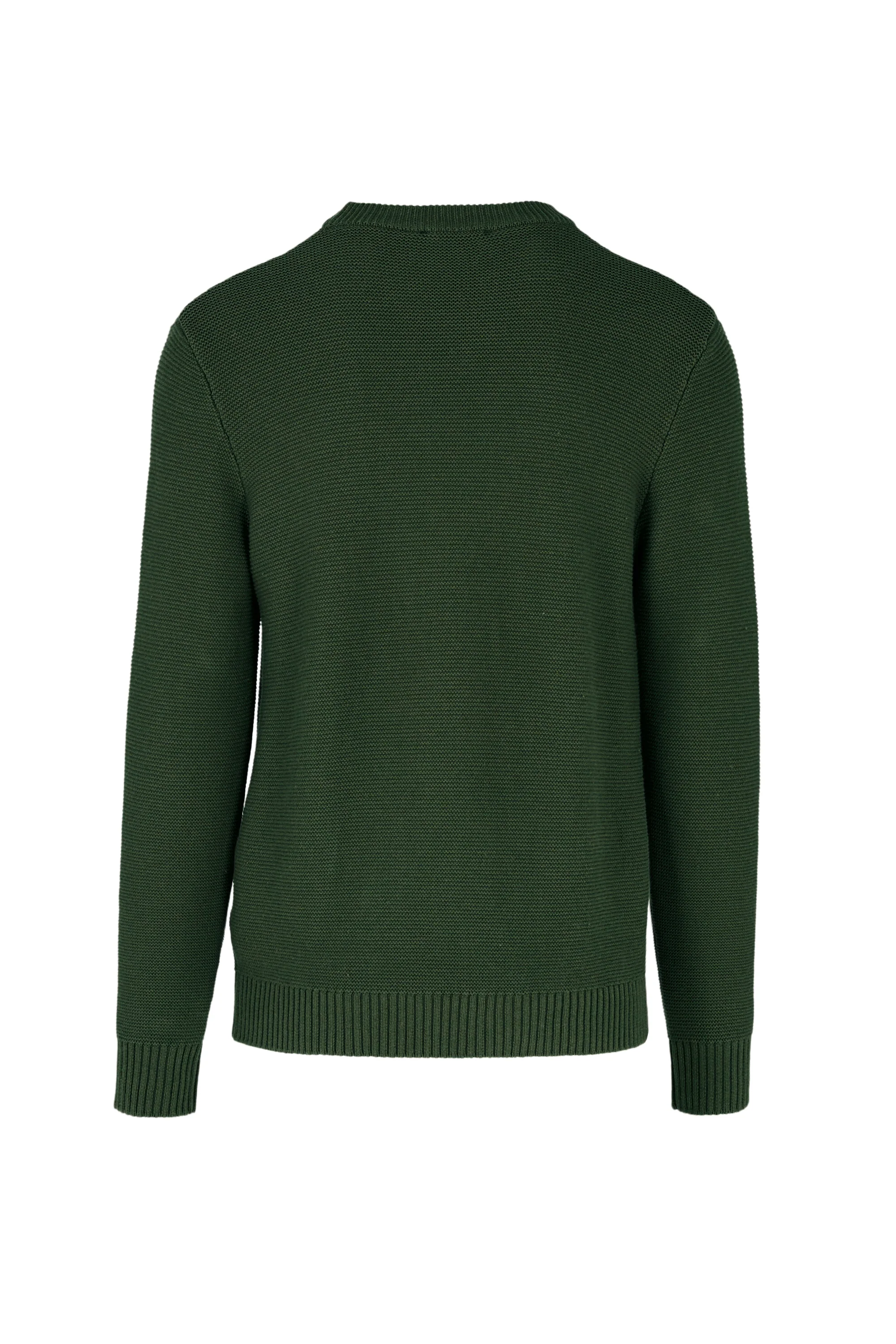 Maglione girocollo in maglia rasata a costine - Image 16