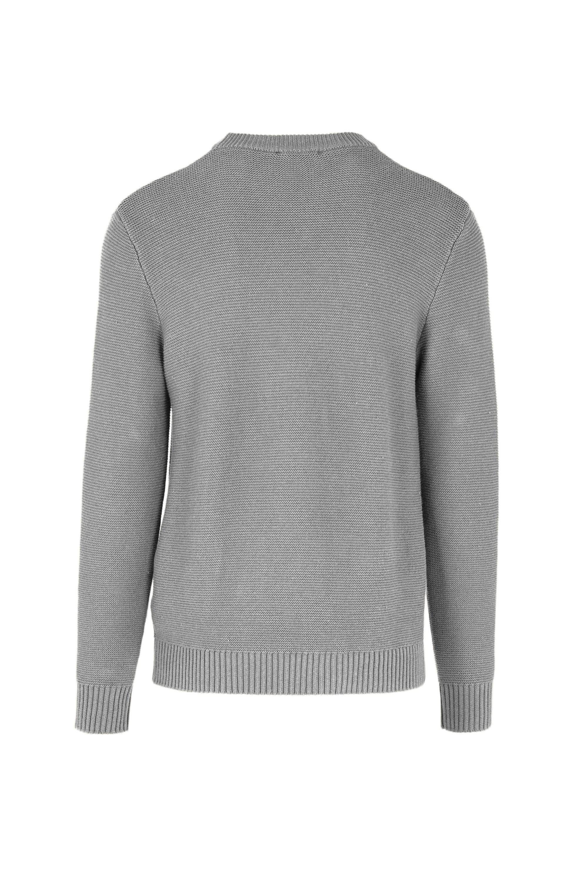 Maglione girocollo in maglia rasata a costine - Image 6