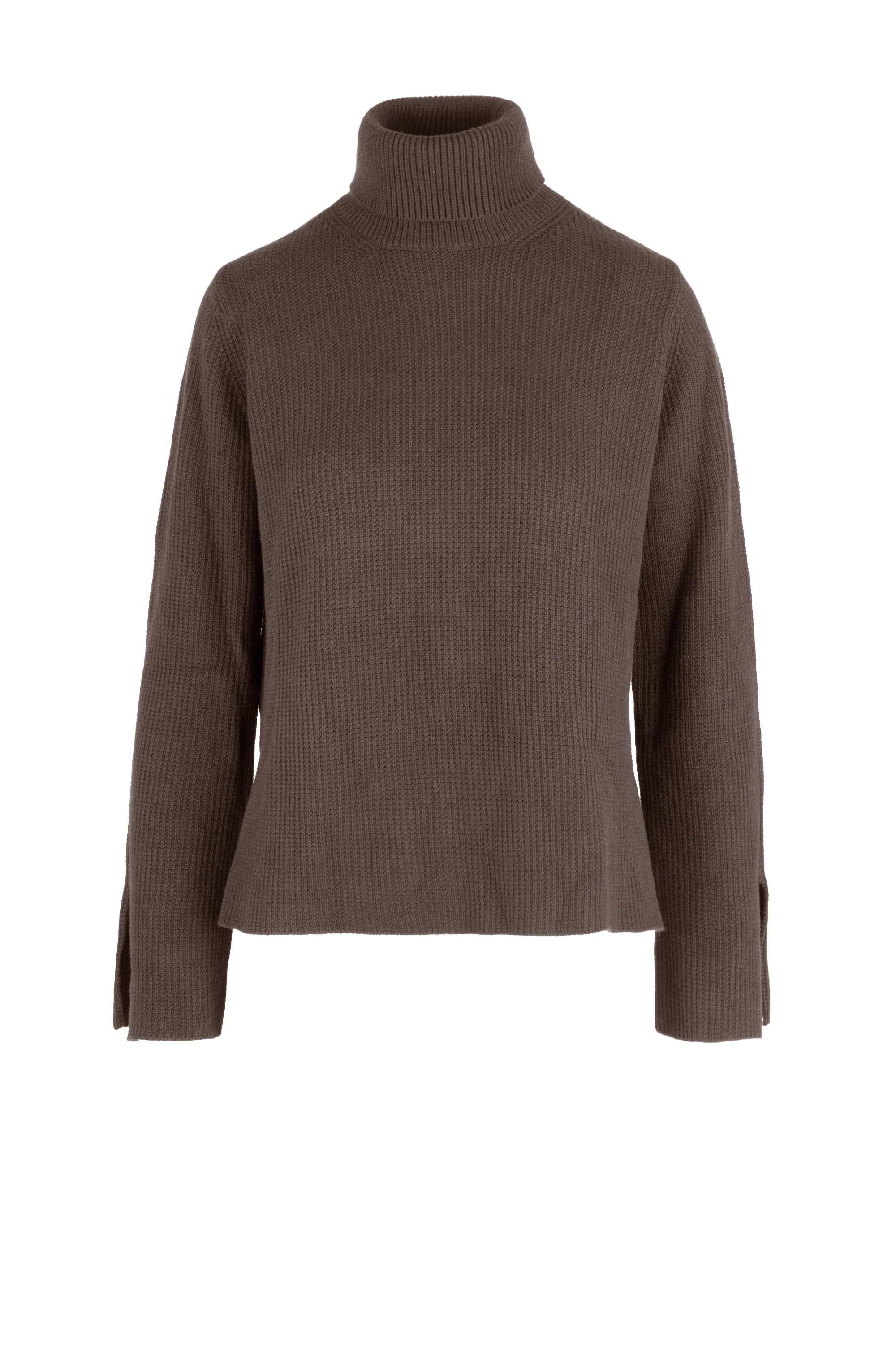 Maglia dolcevita in misto cotone - Image 3