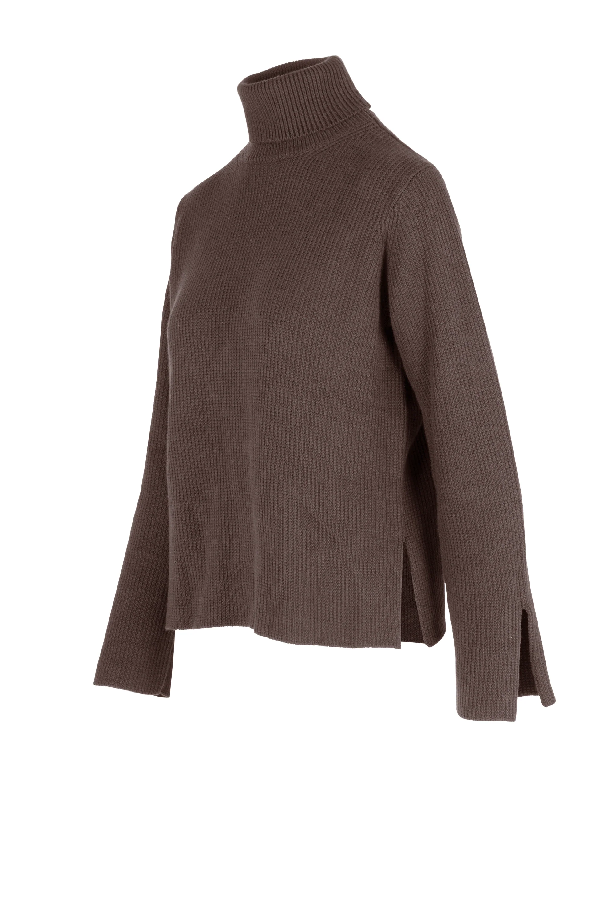 Maglia dolcevita in misto cotone - Image 4