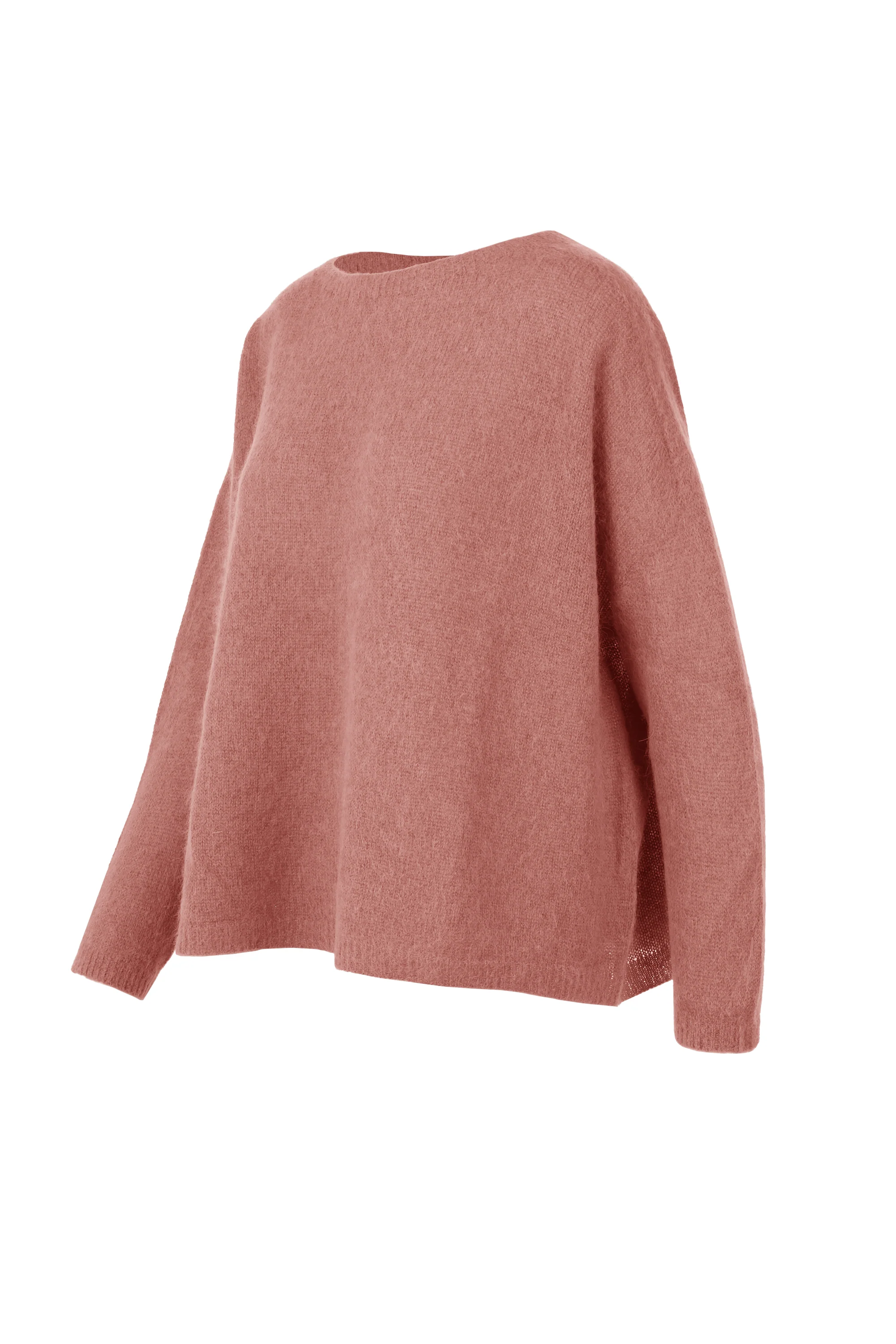 Maglione oversize in misto alpaca senza cuciture - Image 11