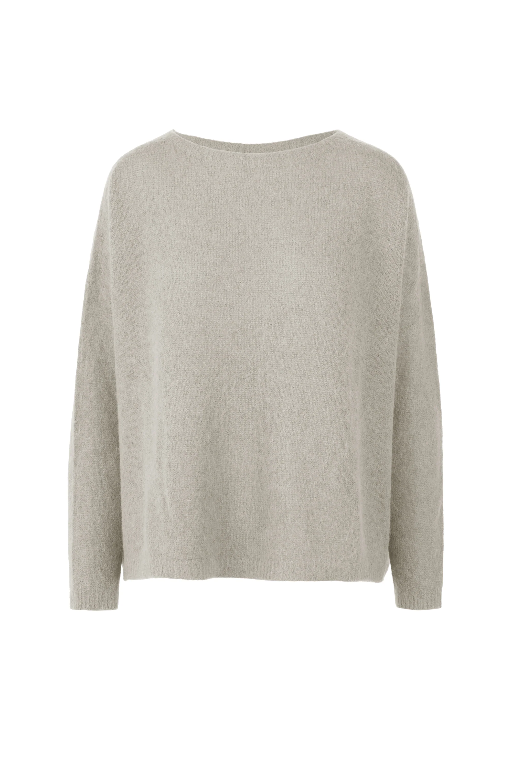 Maglione oversize in misto alpaca senza cuciture - Image 13