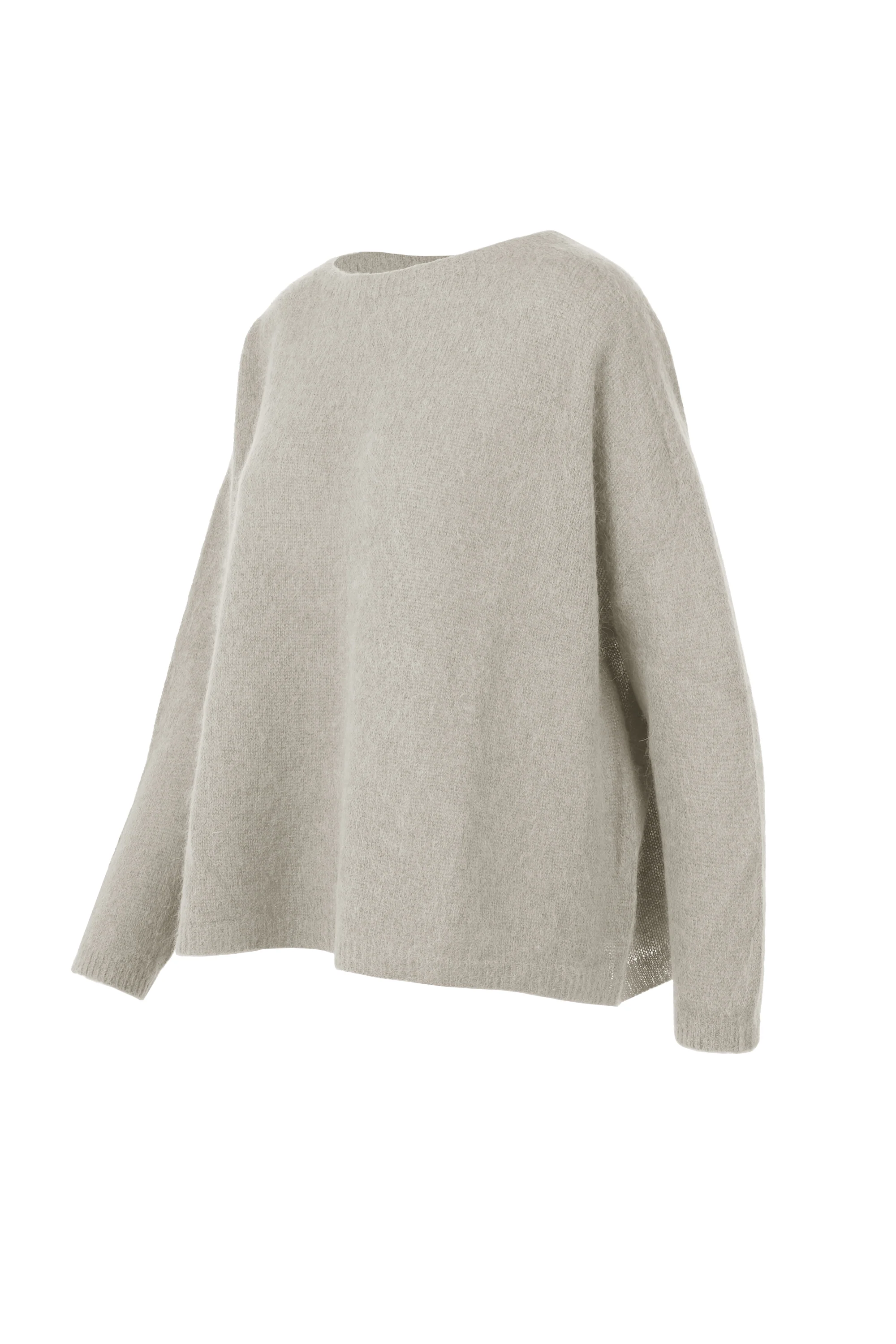 Maglione oversize in misto alpaca senza cuciture - Image 14