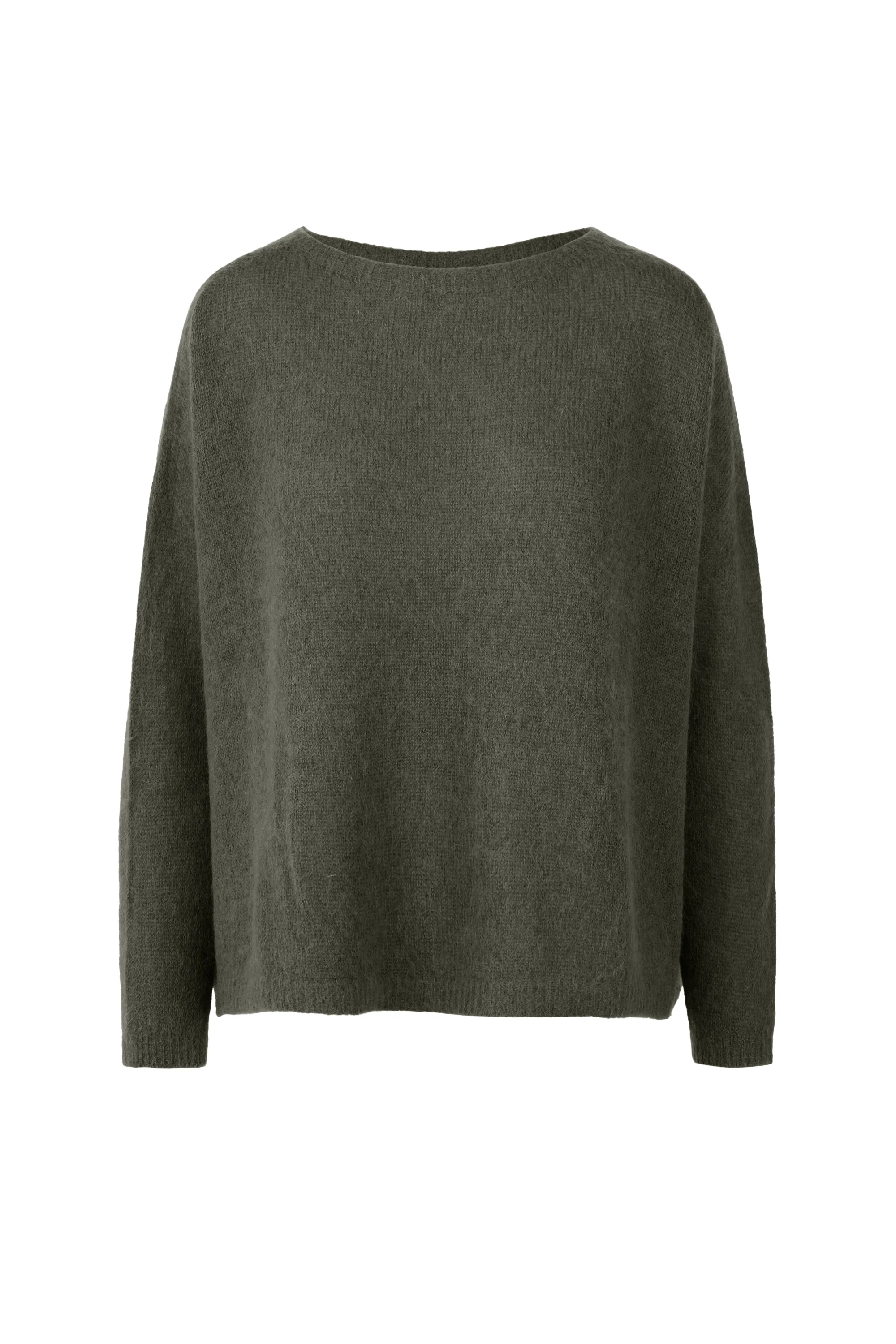 Maglione oversize in misto alpaca senza cuciture - Image 7