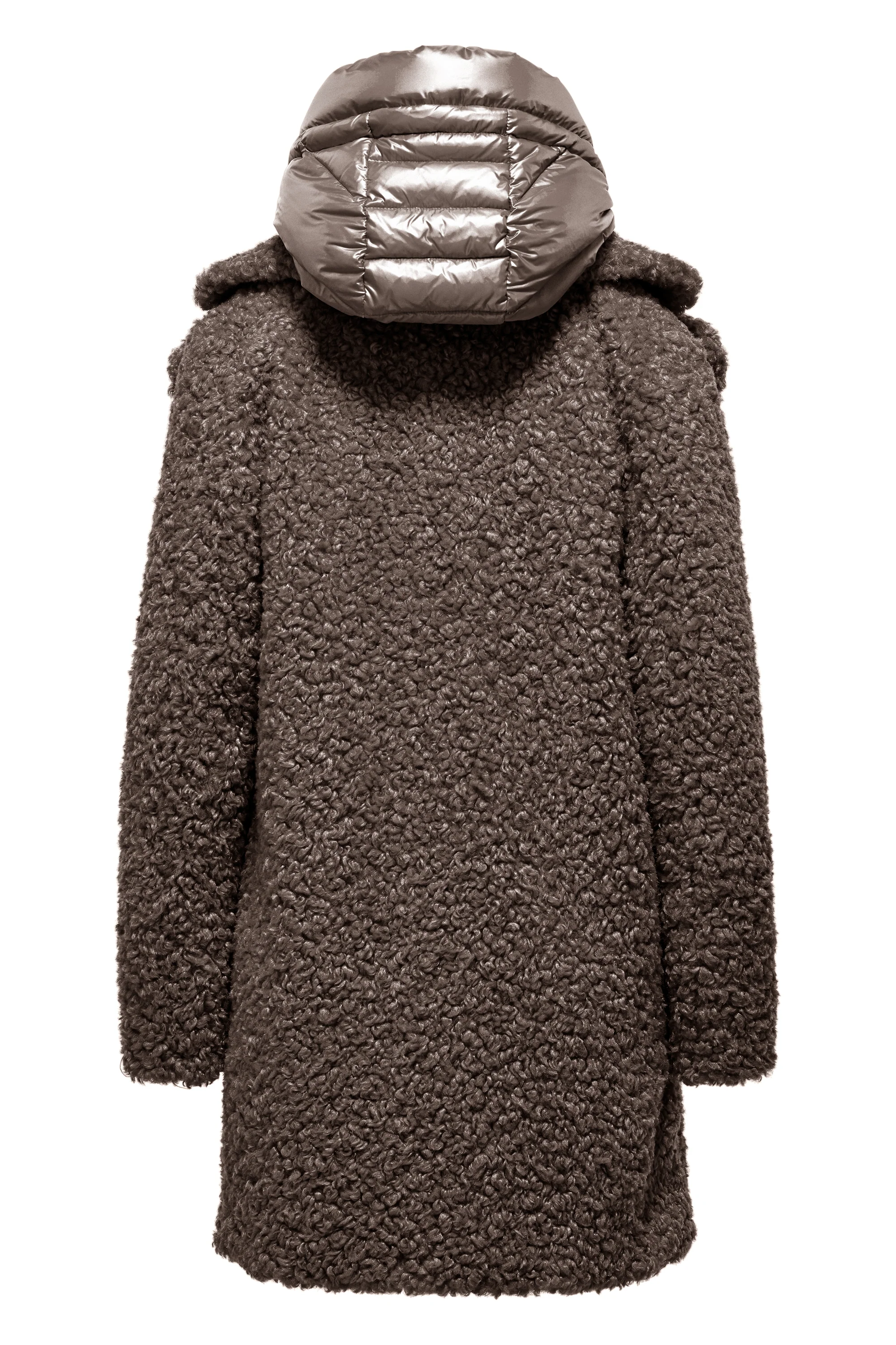 Odessa Overcoat - Cappotto lungo effetto agnellino - Image 10