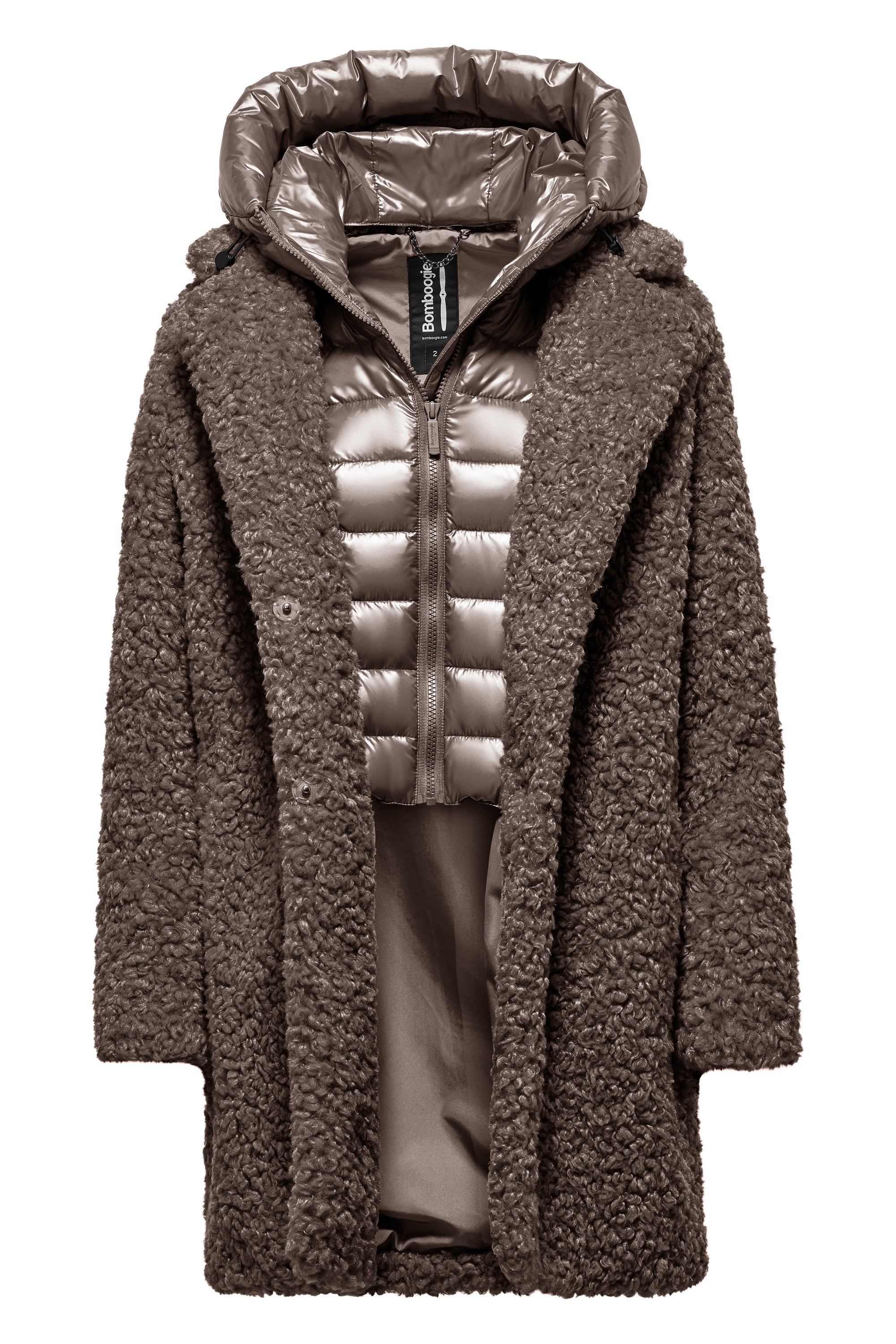 Odessa Overcoat - Cappotto lungo effetto agnellino - Image 12