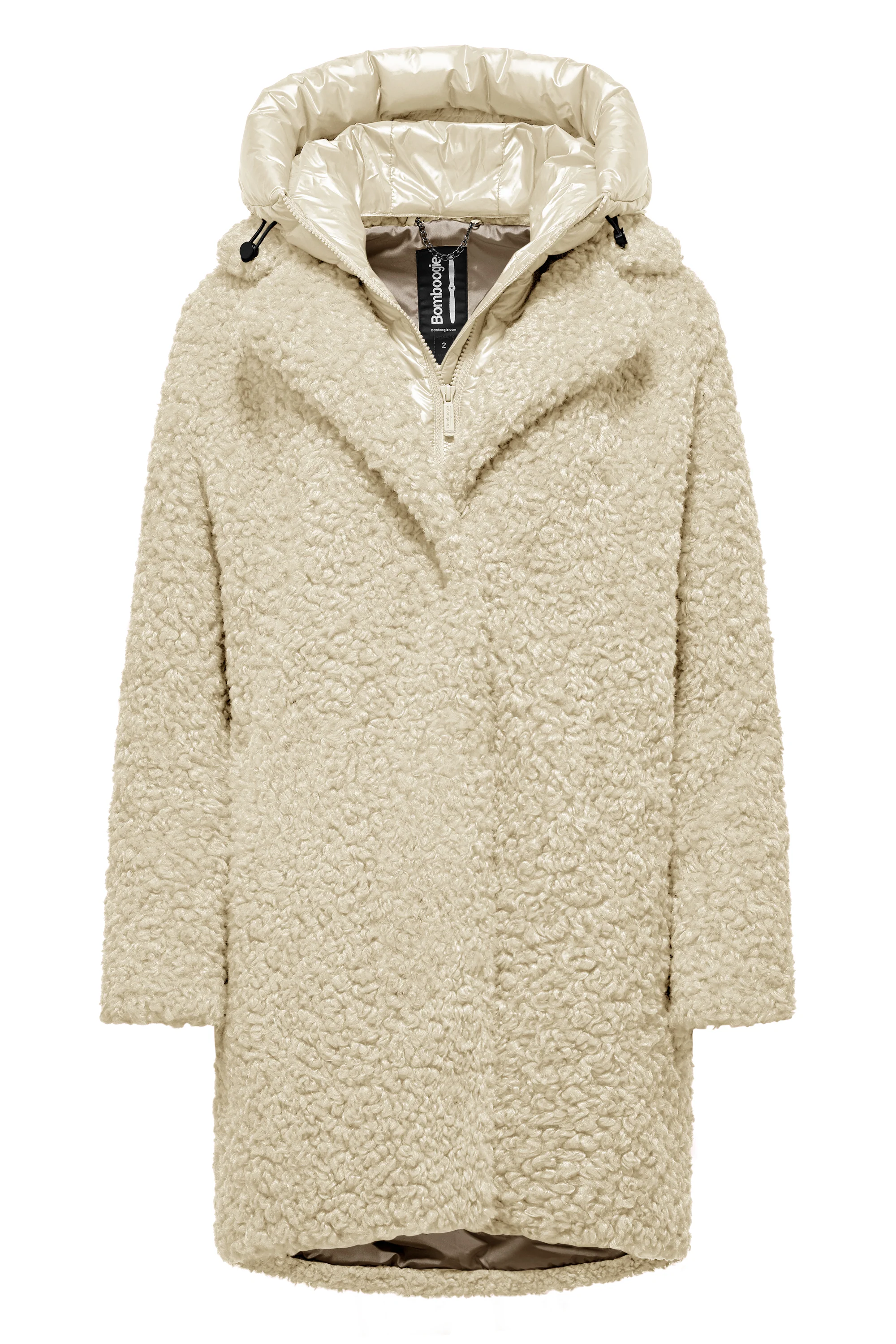 Odessa Overcoat - Cappotto lungo effetto agnellino - Image 15