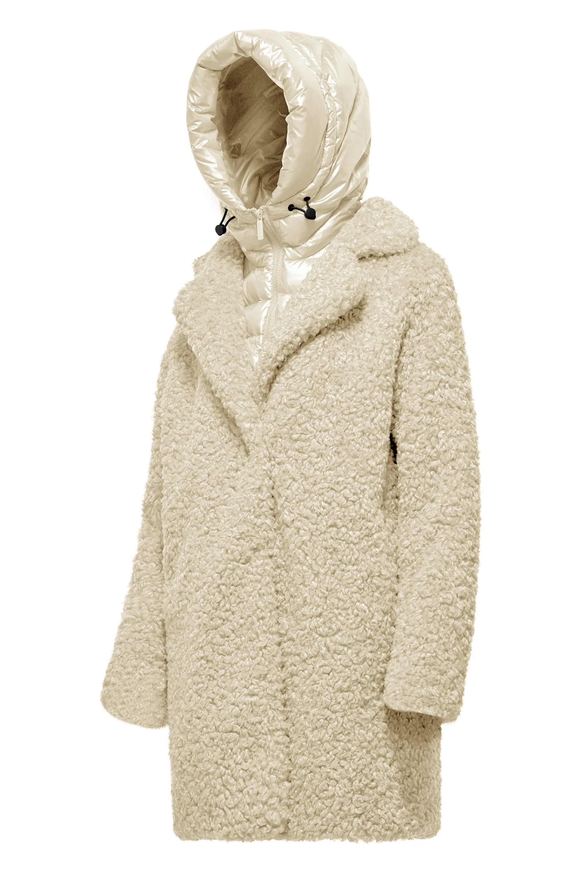Odessa Overcoat - Cappotto lungo effetto agnellino - Image 16