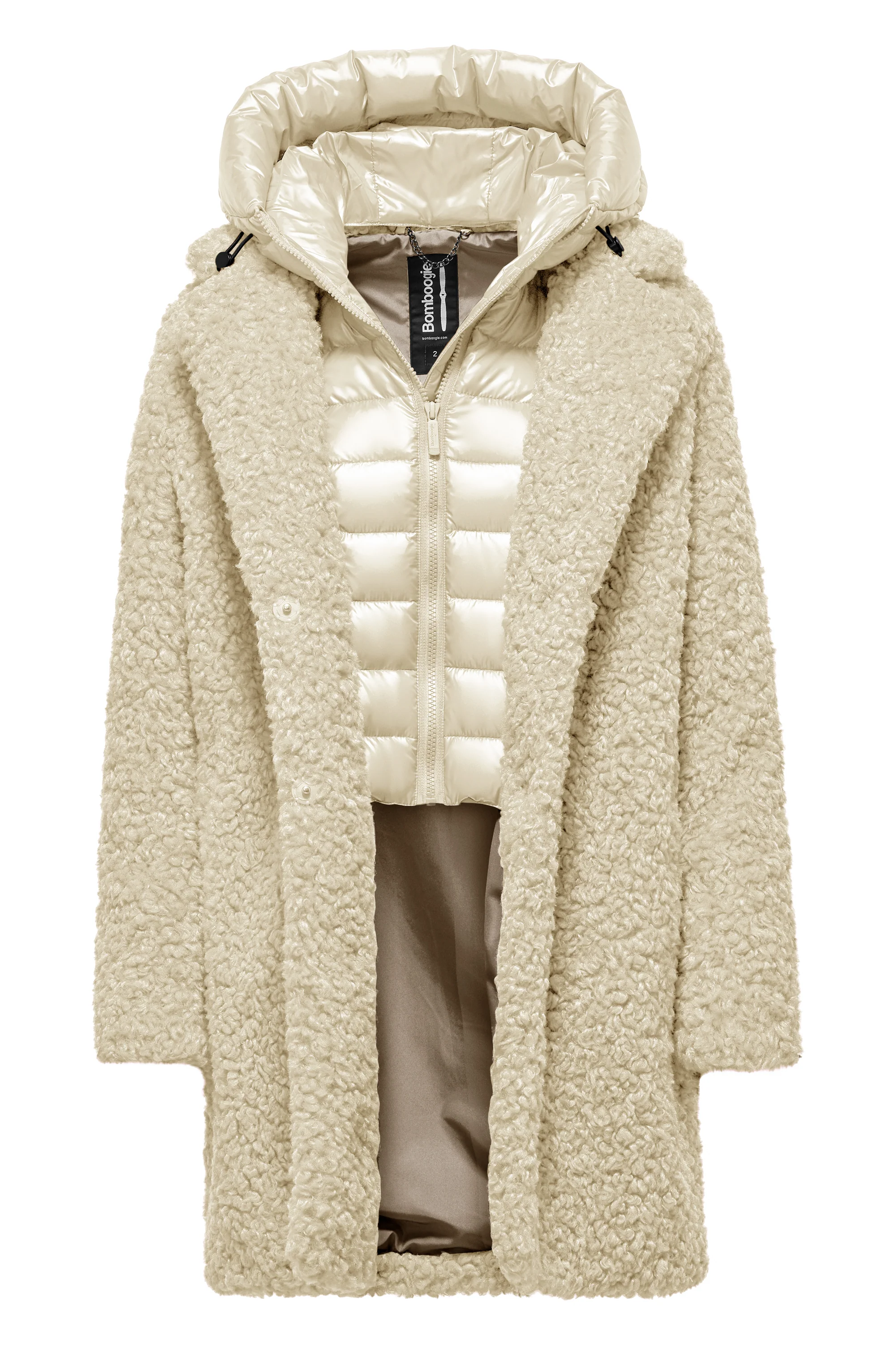 Odessa Overcoat - Cappotto lungo effetto agnellino - Image 19