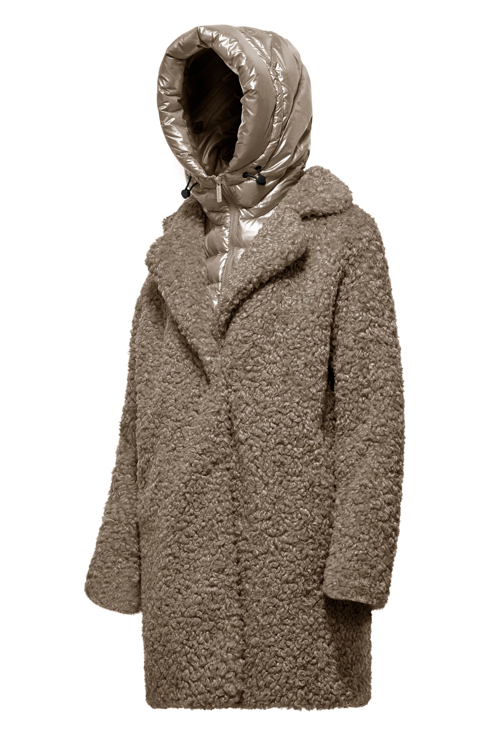 Odessa Overcoat - Cappotto lungo effetto agnellino - Image 23