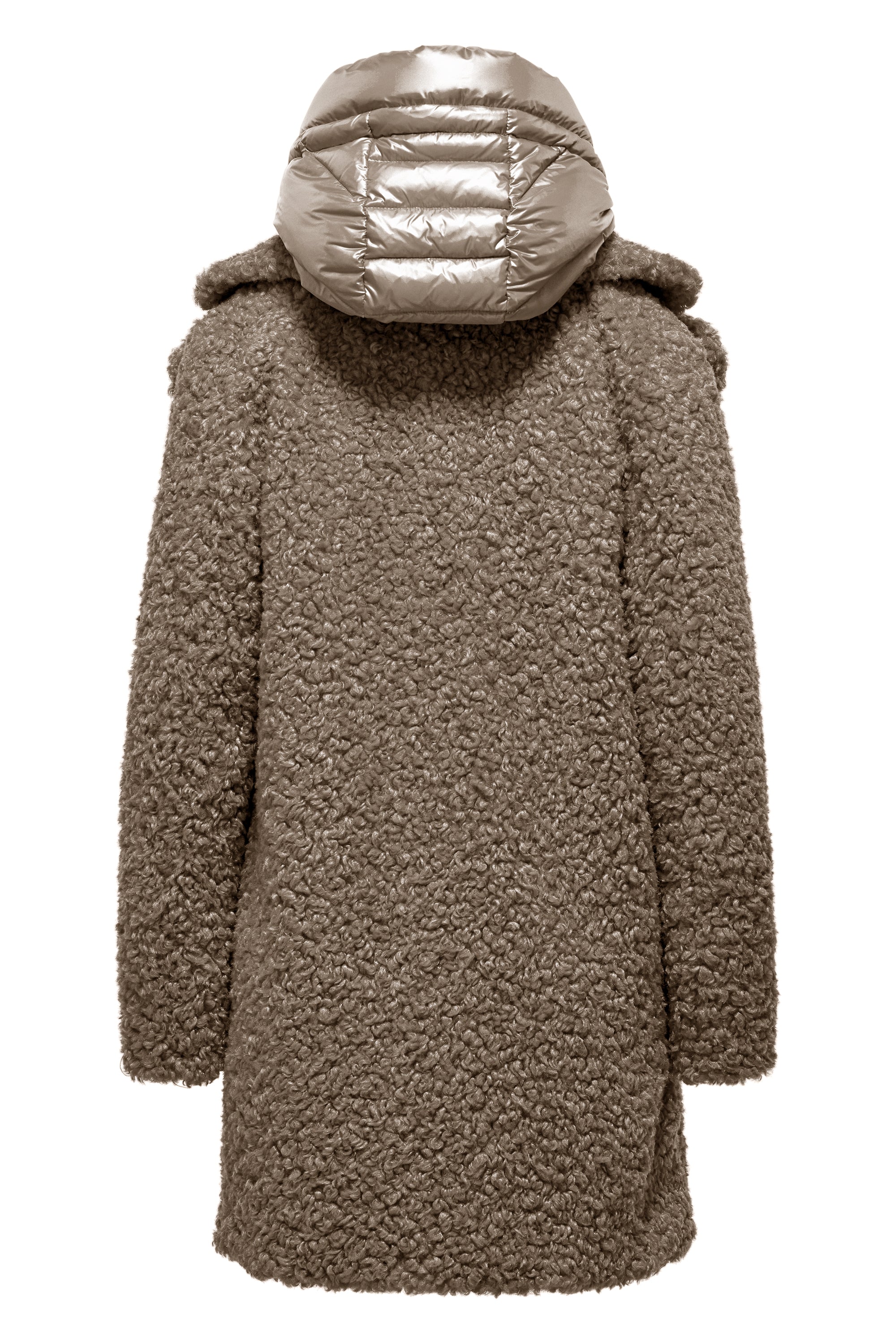 Odessa Overcoat - Cappotto lungo effetto agnellino - Image 24