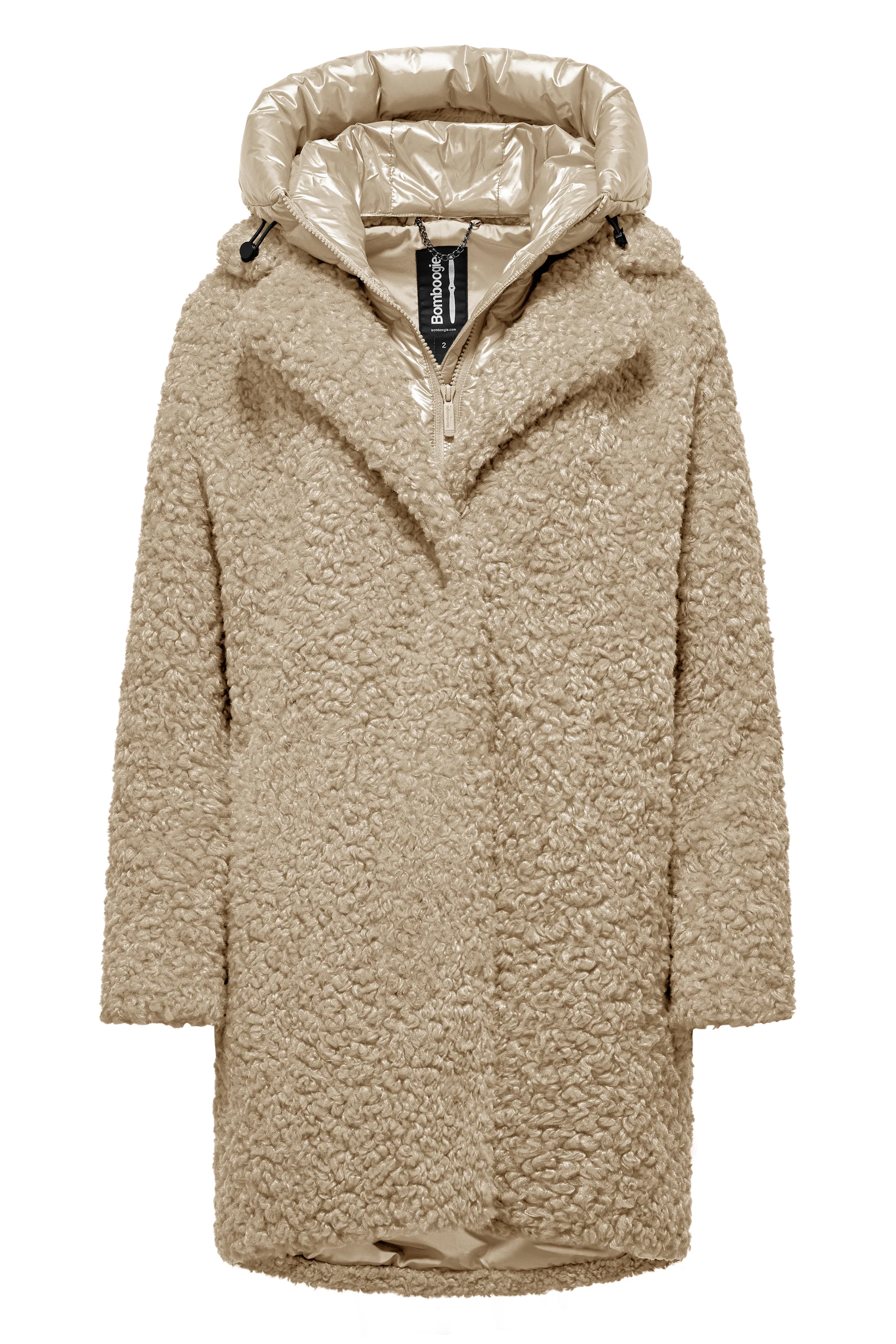 Odessa Overcoat - Cappotto lungo effetto agnellino - Image 29