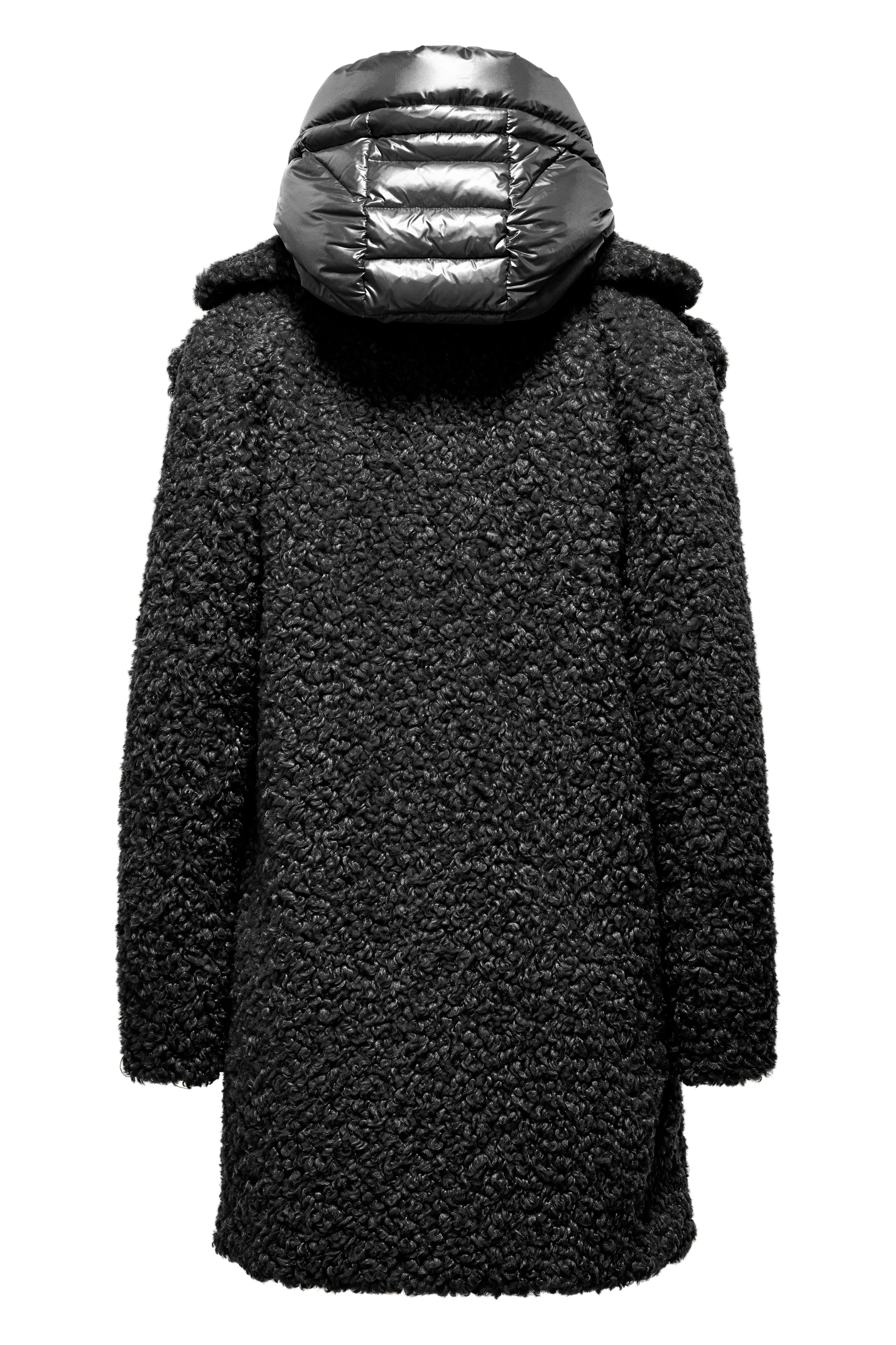 Odessa Overcoat - Cappotto lungo effetto agnellino - Image 3