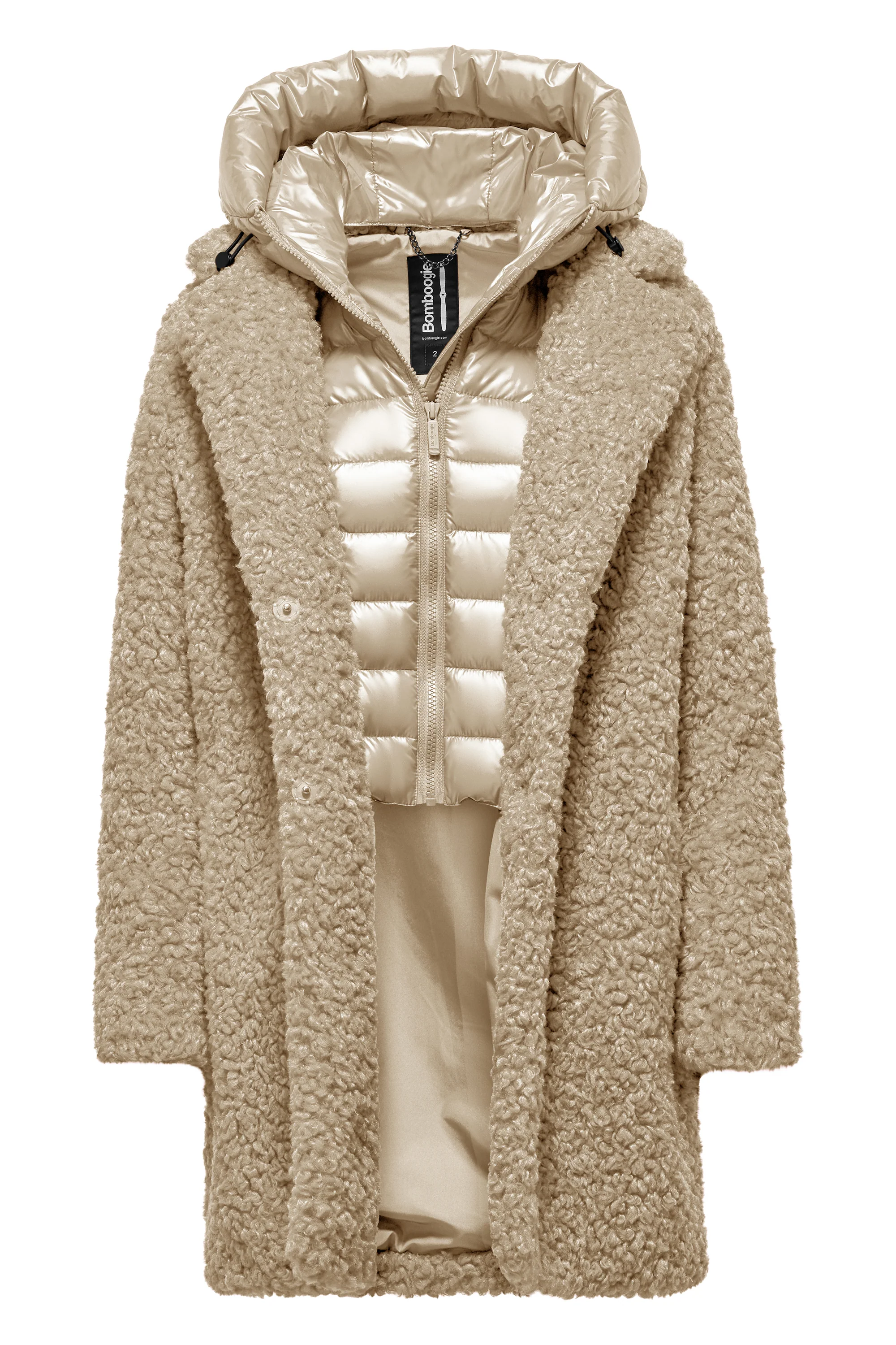 Odessa Overcoat - Cappotto lungo effetto agnellino - Image 33