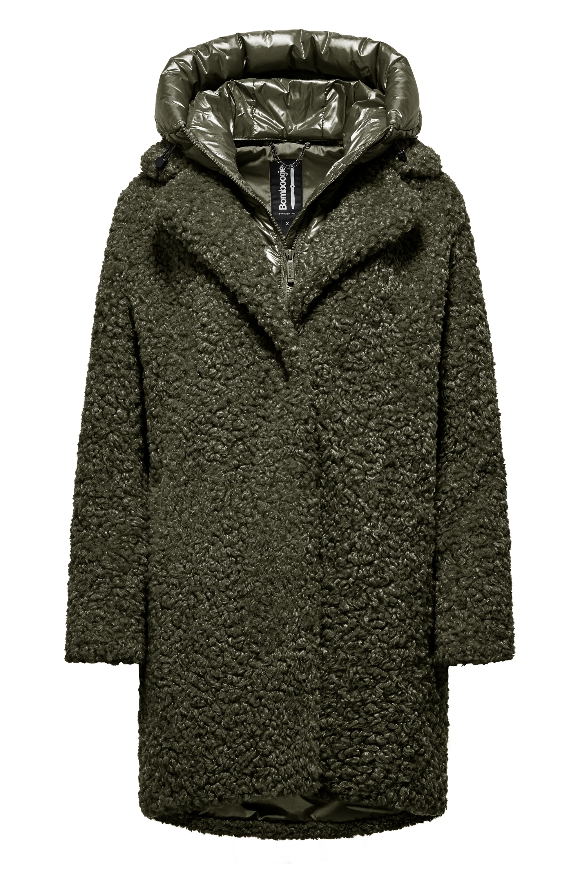 Odessa Overcoat - Cappotto lungo effetto agnellino - Image 36