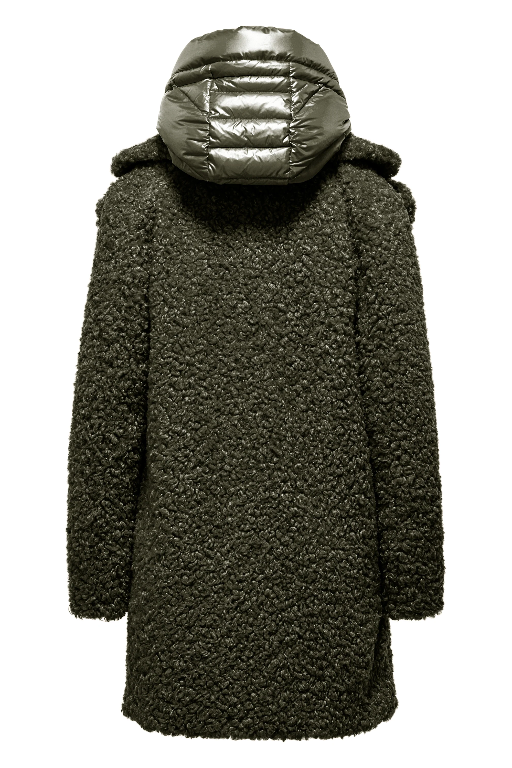Odessa Overcoat - Cappotto lungo effetto agnellino - Image 38