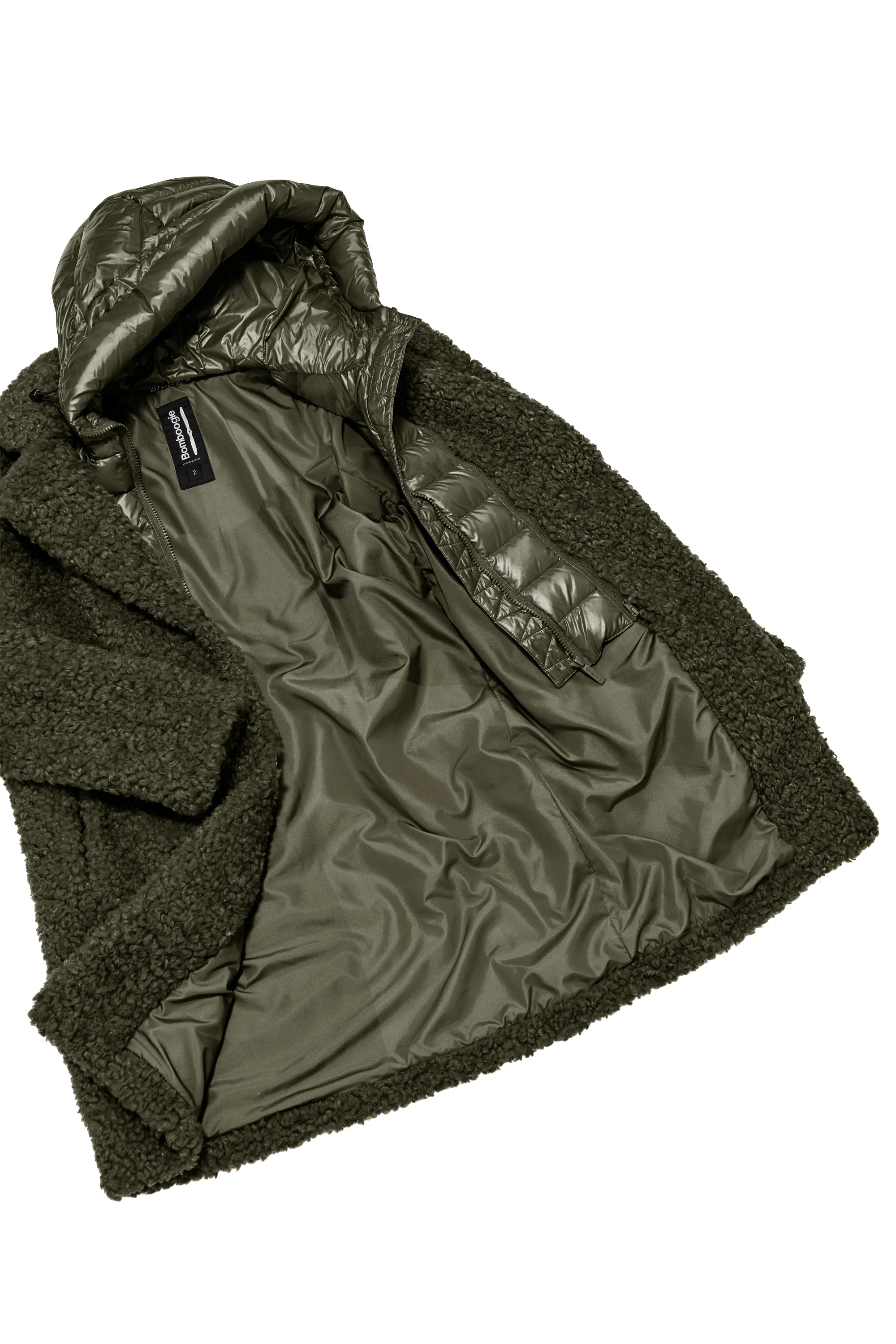 Odessa Overcoat - Cappotto lungo effetto agnellino - Image 39