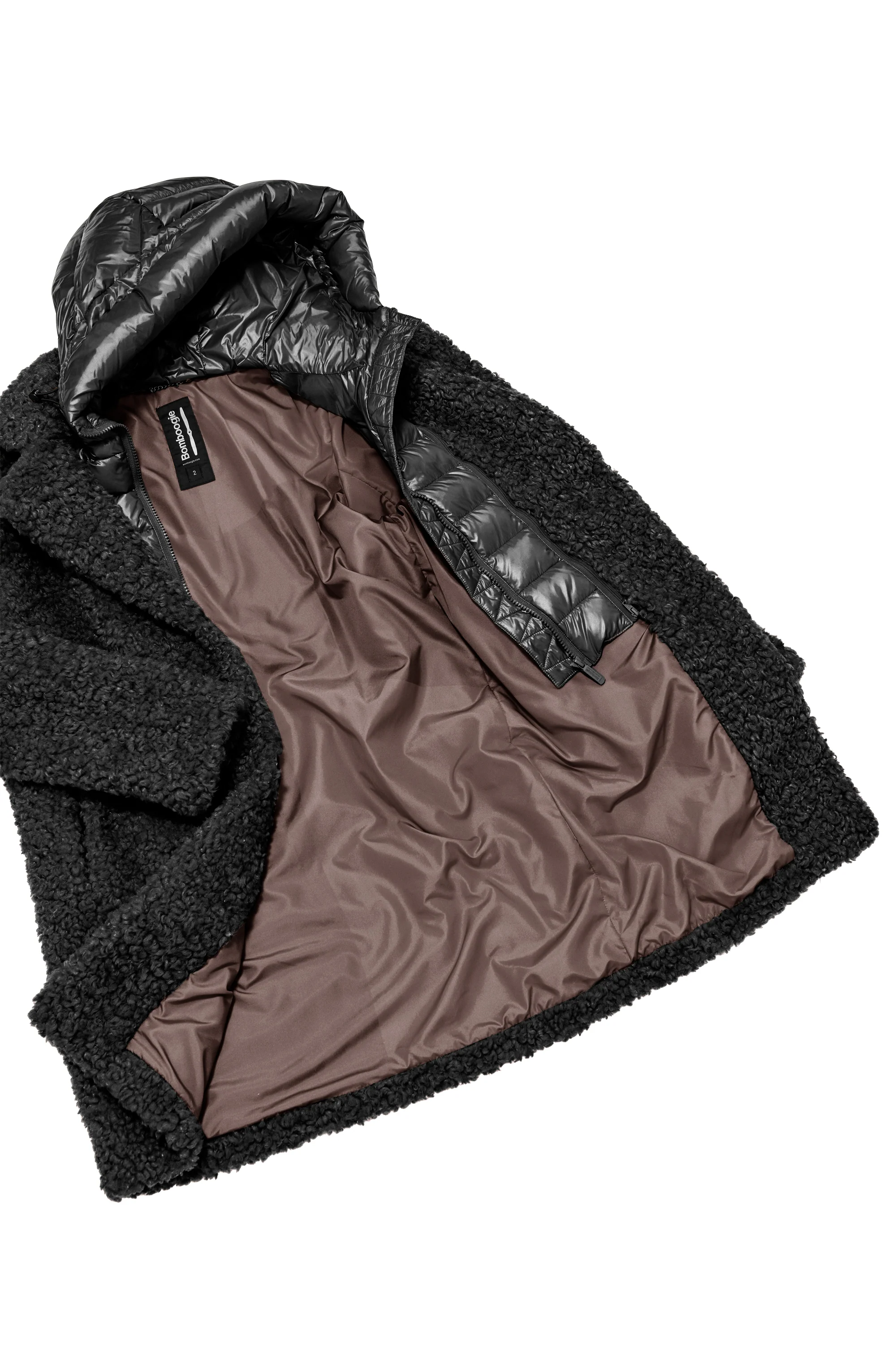 Odessa Overcoat - Cappotto lungo effetto agnellino - Image 4