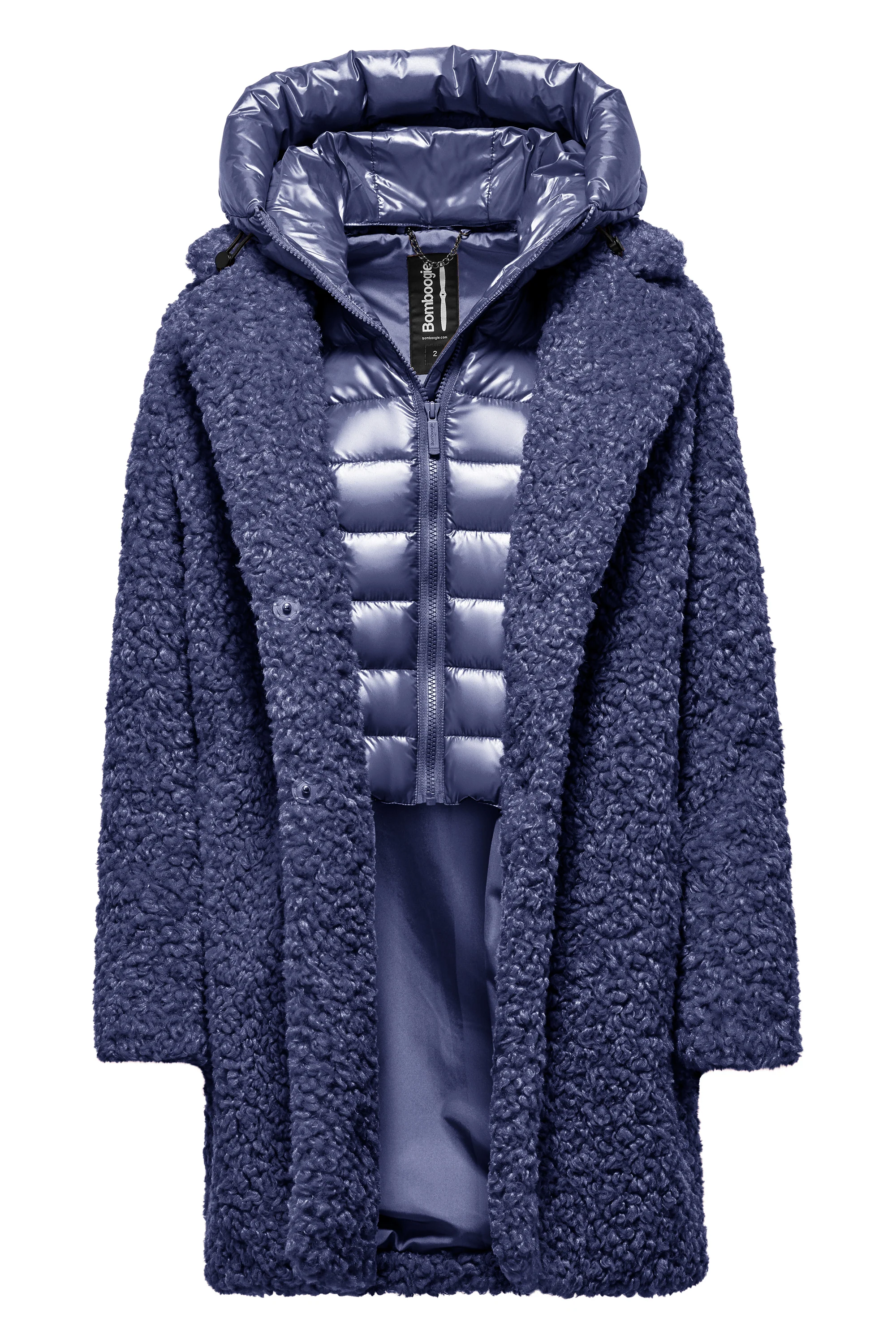 Odessa Overcoat - Cappotto lungo effetto agnellino - Image 54