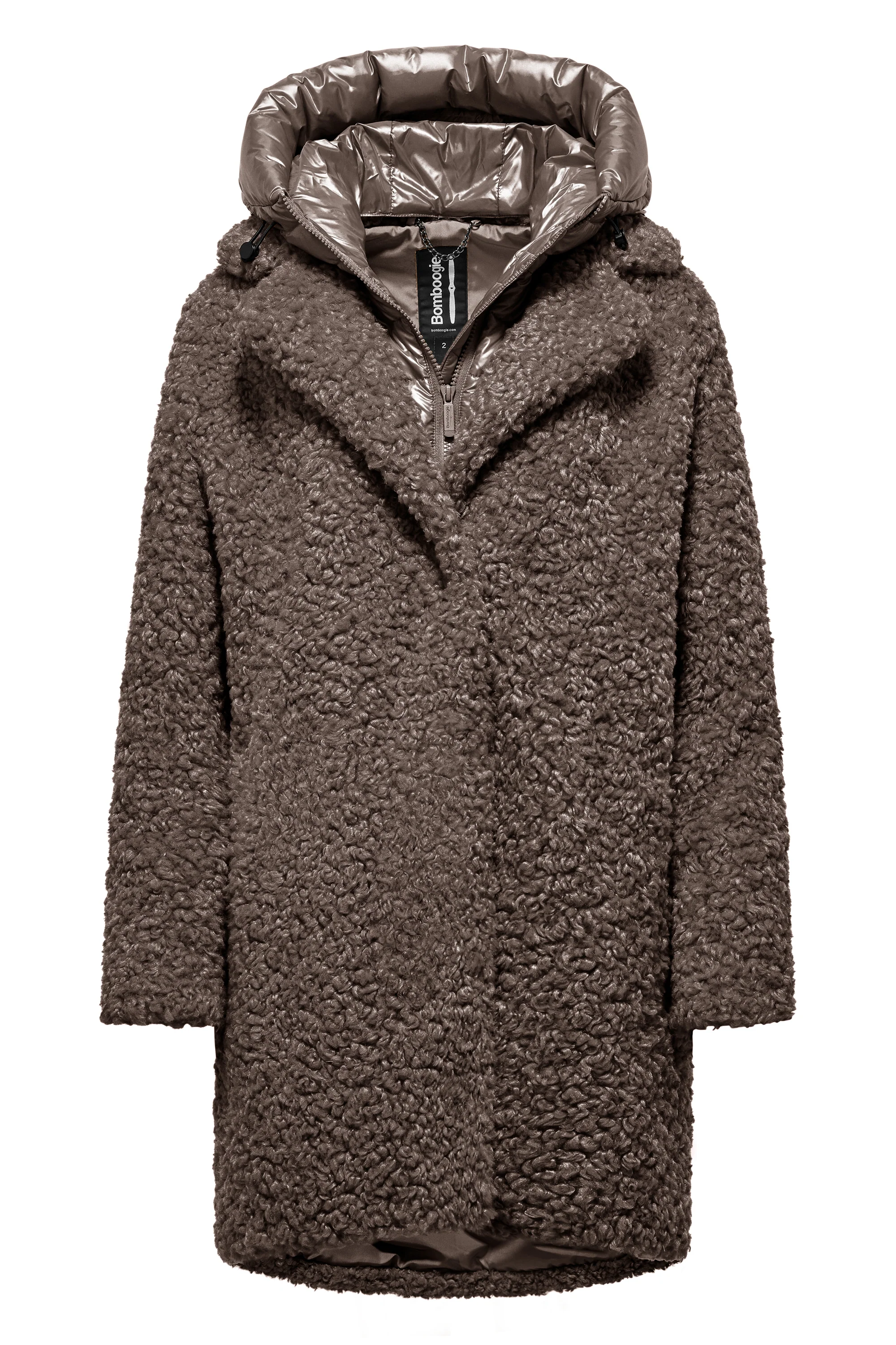 Odessa Overcoat - Cappotto lungo effetto agnellino - Image 8